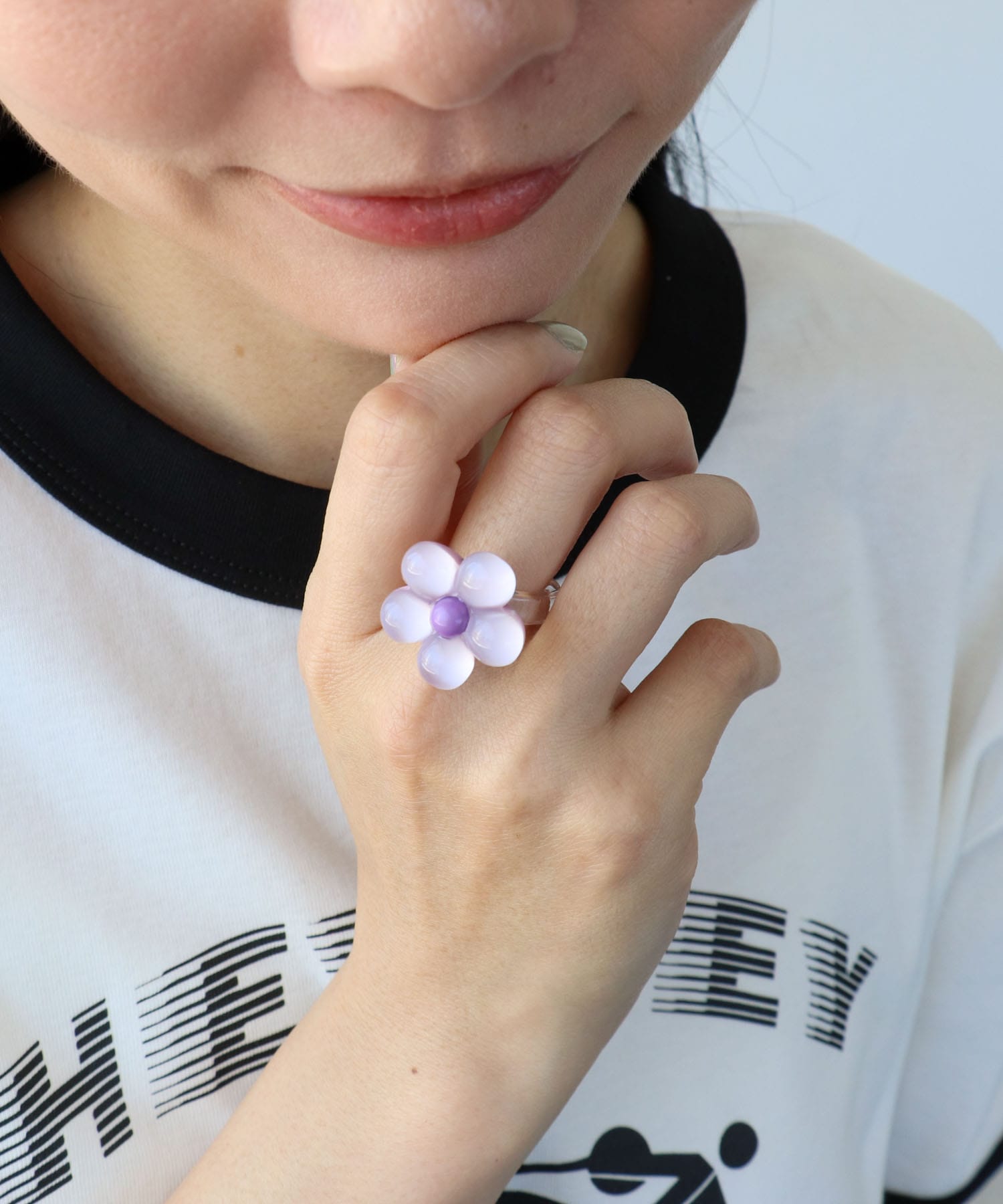 パステルクリアフラワーリング