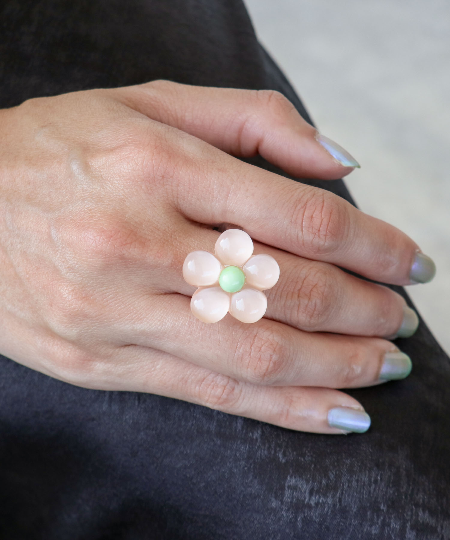 パステルクリアフラワーリング