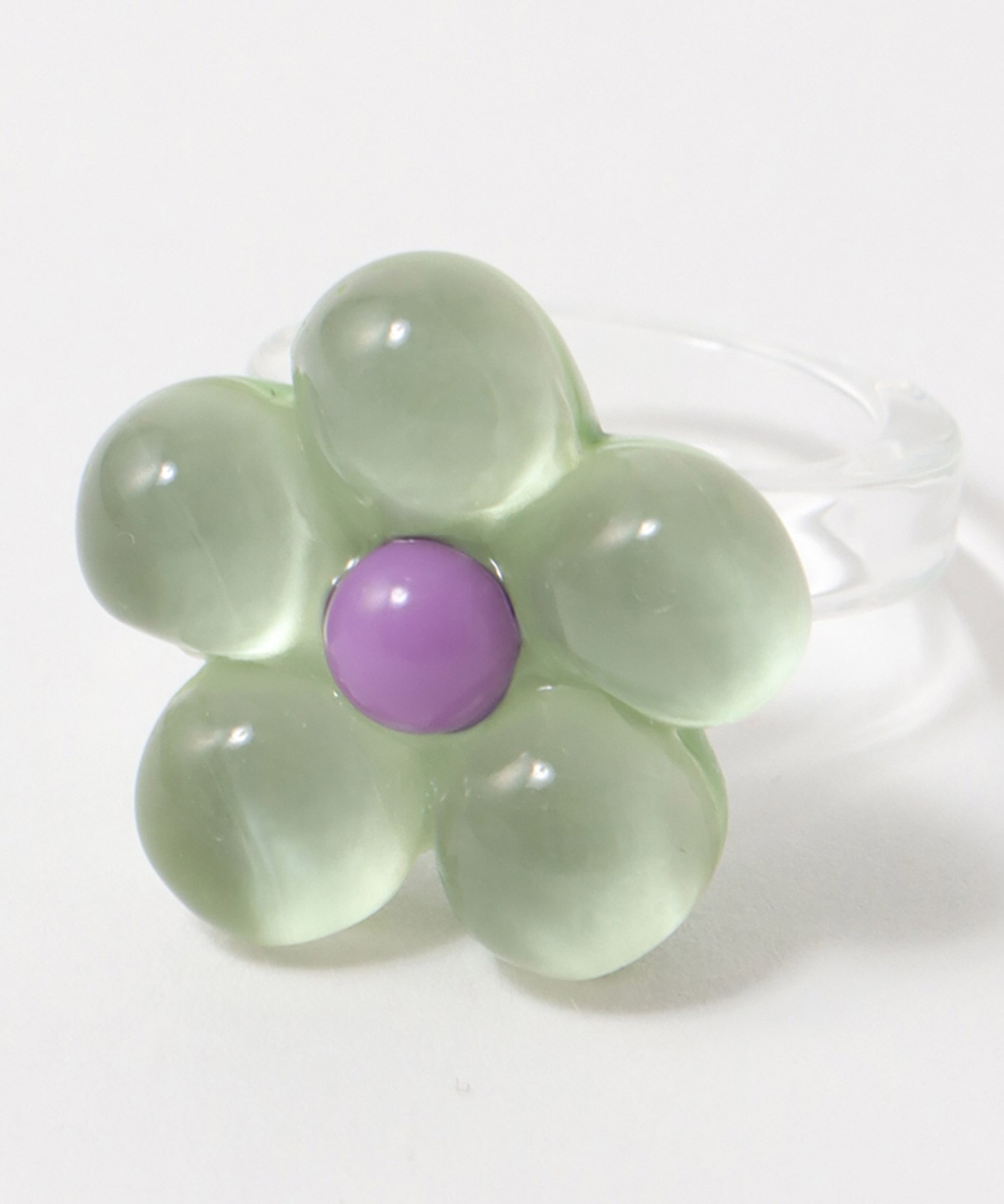 パステルクリアフラワーリング