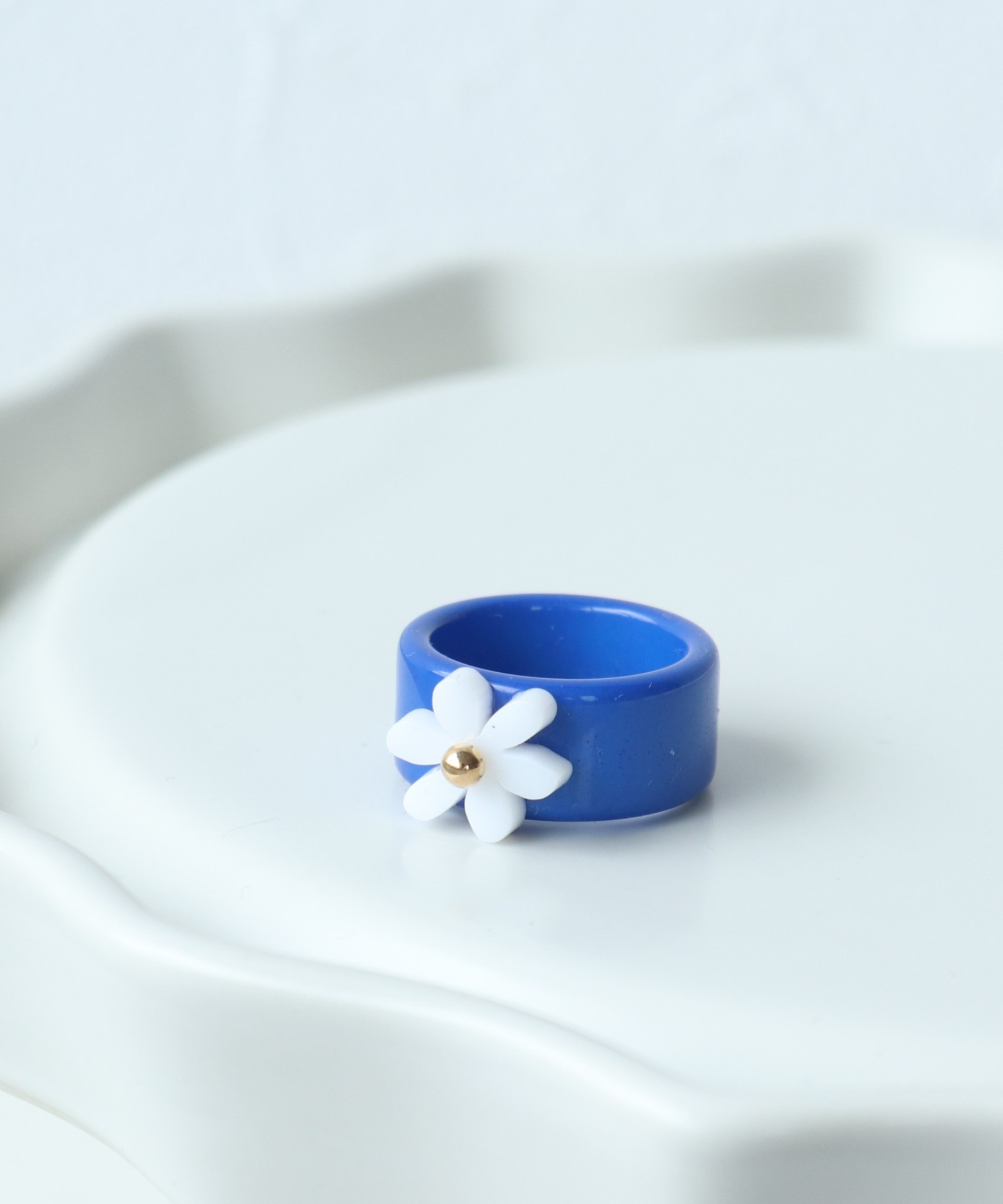 バイカラーフラワーリング