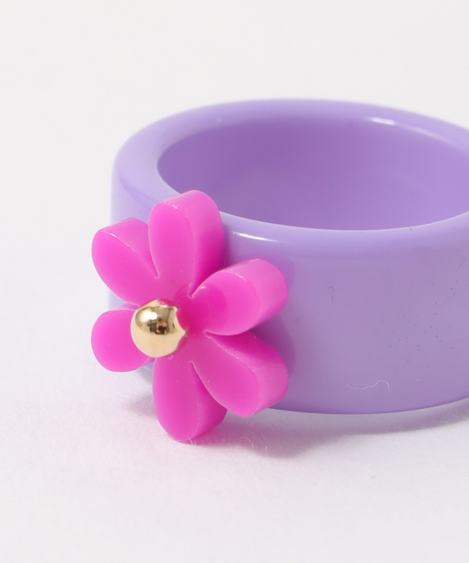 バイカラーフラワーリング