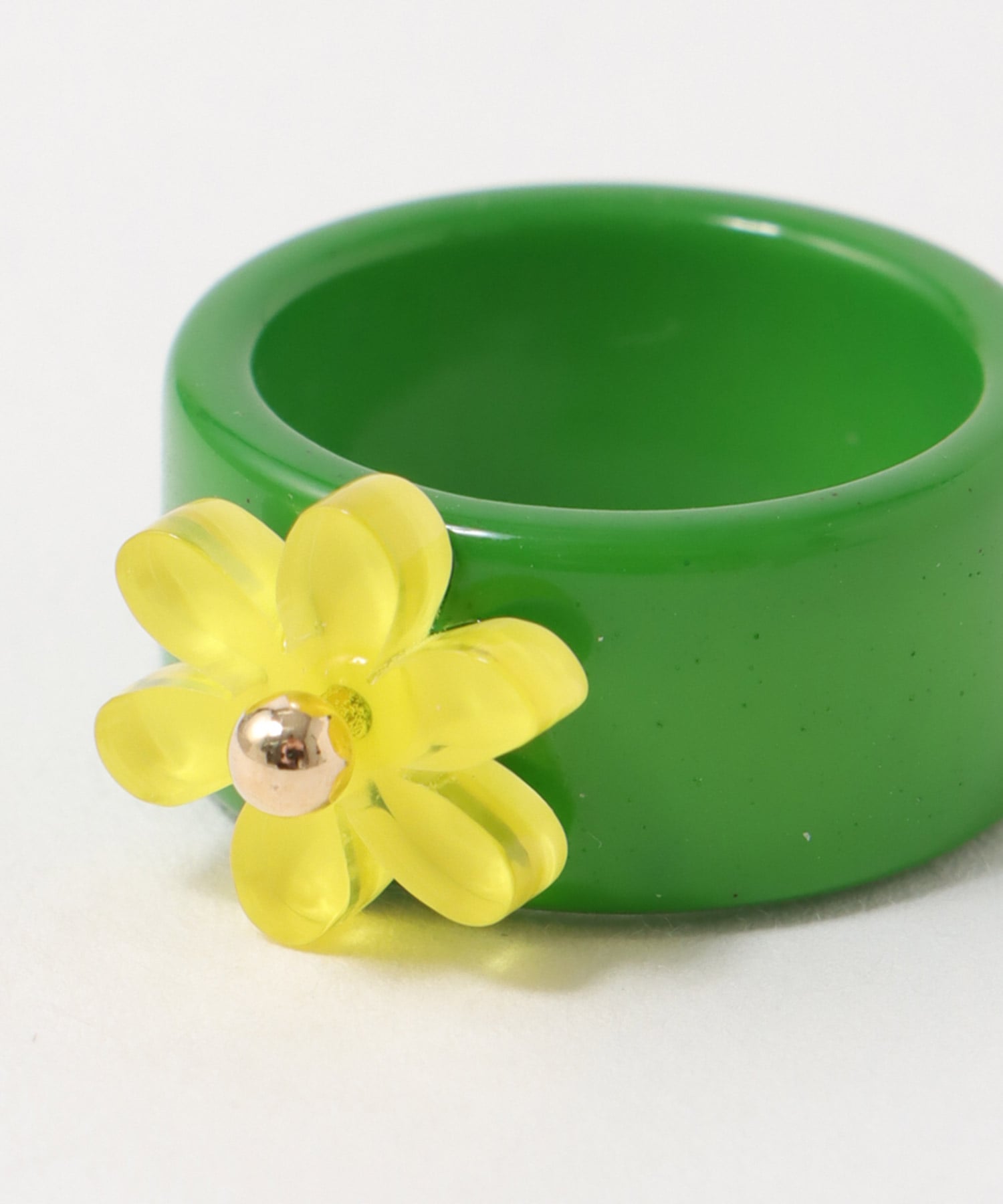 バイカラーフラワーリング