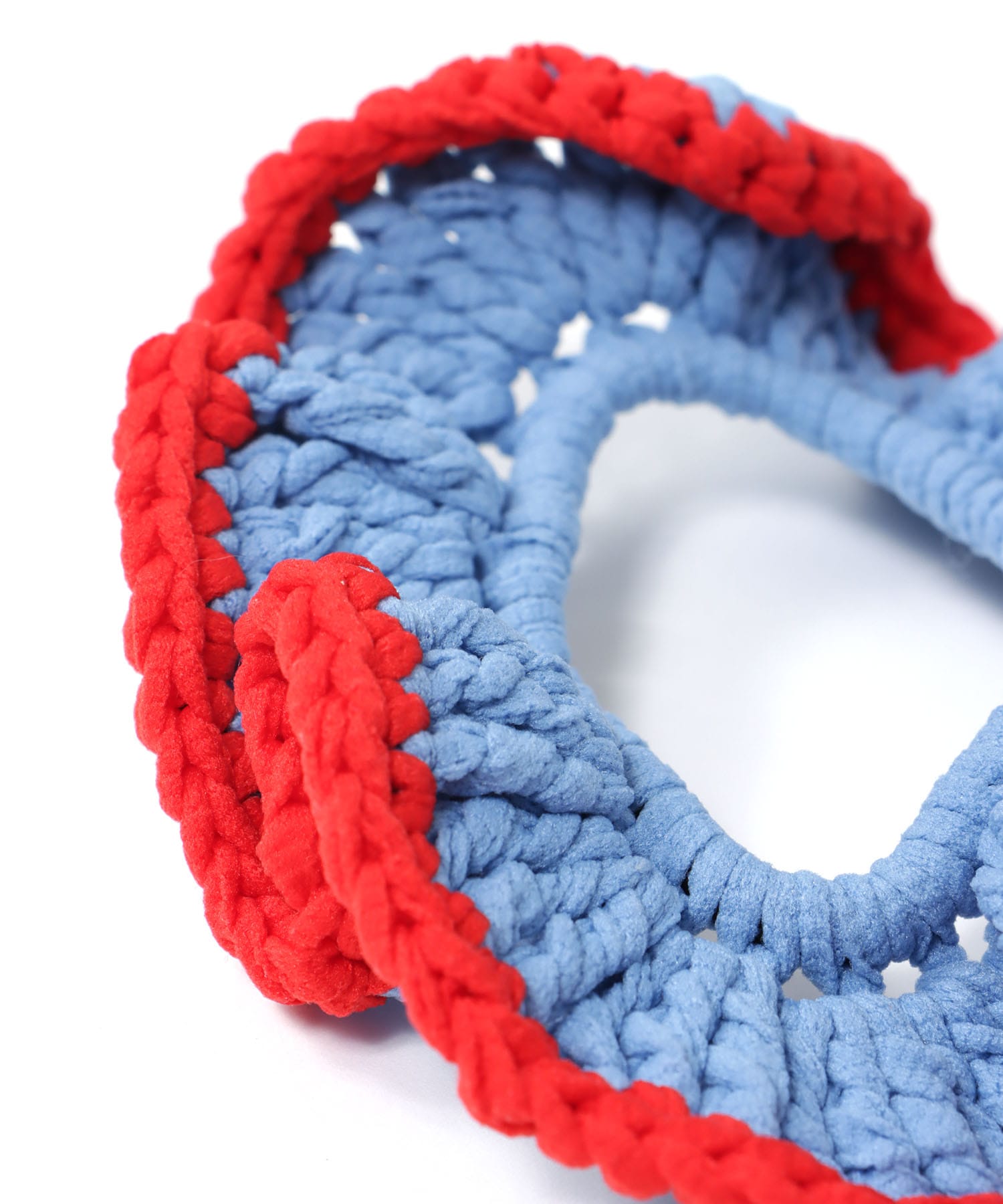 かぎ針パイピングシュシュ