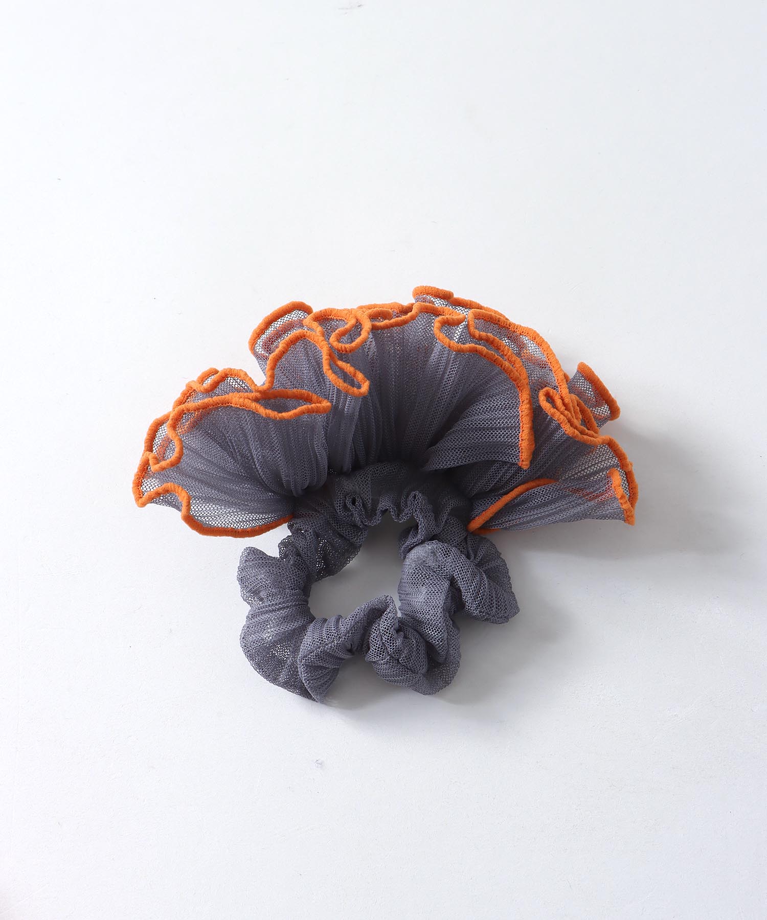 チュールパイピングハーフシュシュ