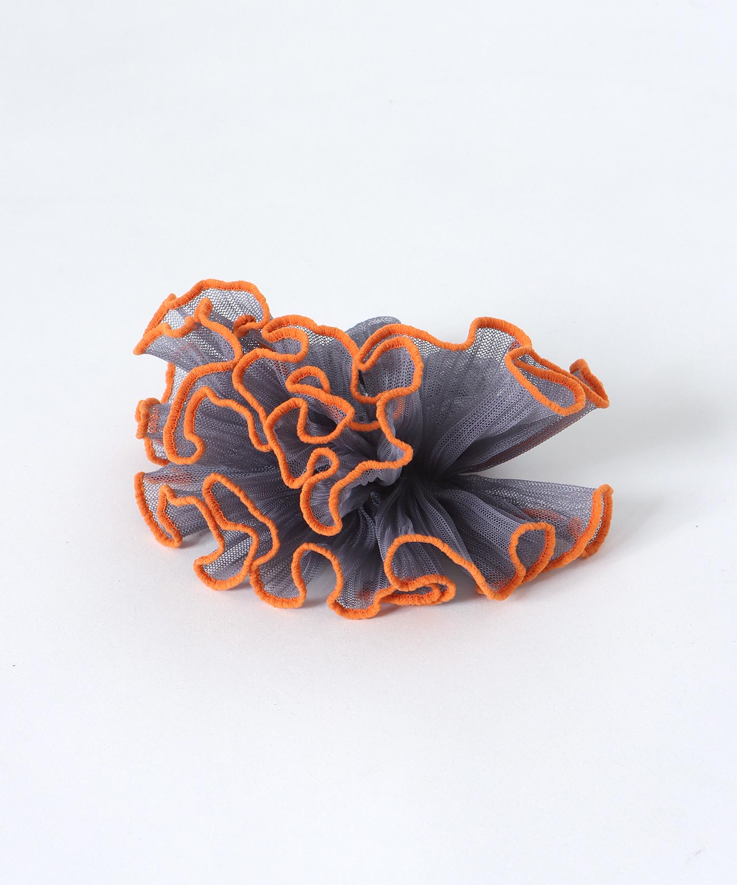 チュールパイピングハーフシュシュ