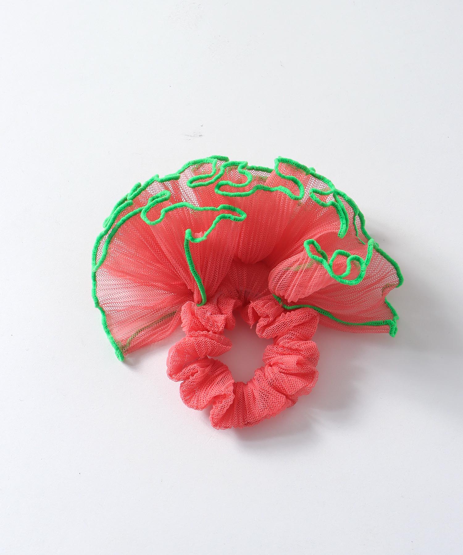 チュールパイピングハーフシュシュ