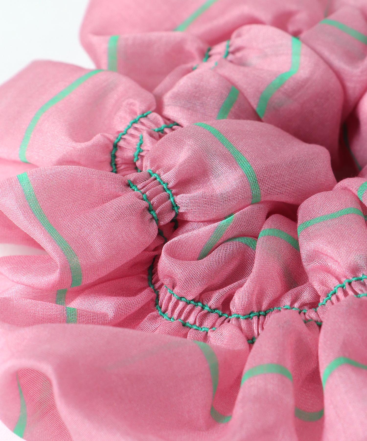 ボーダーステッチシュシュ