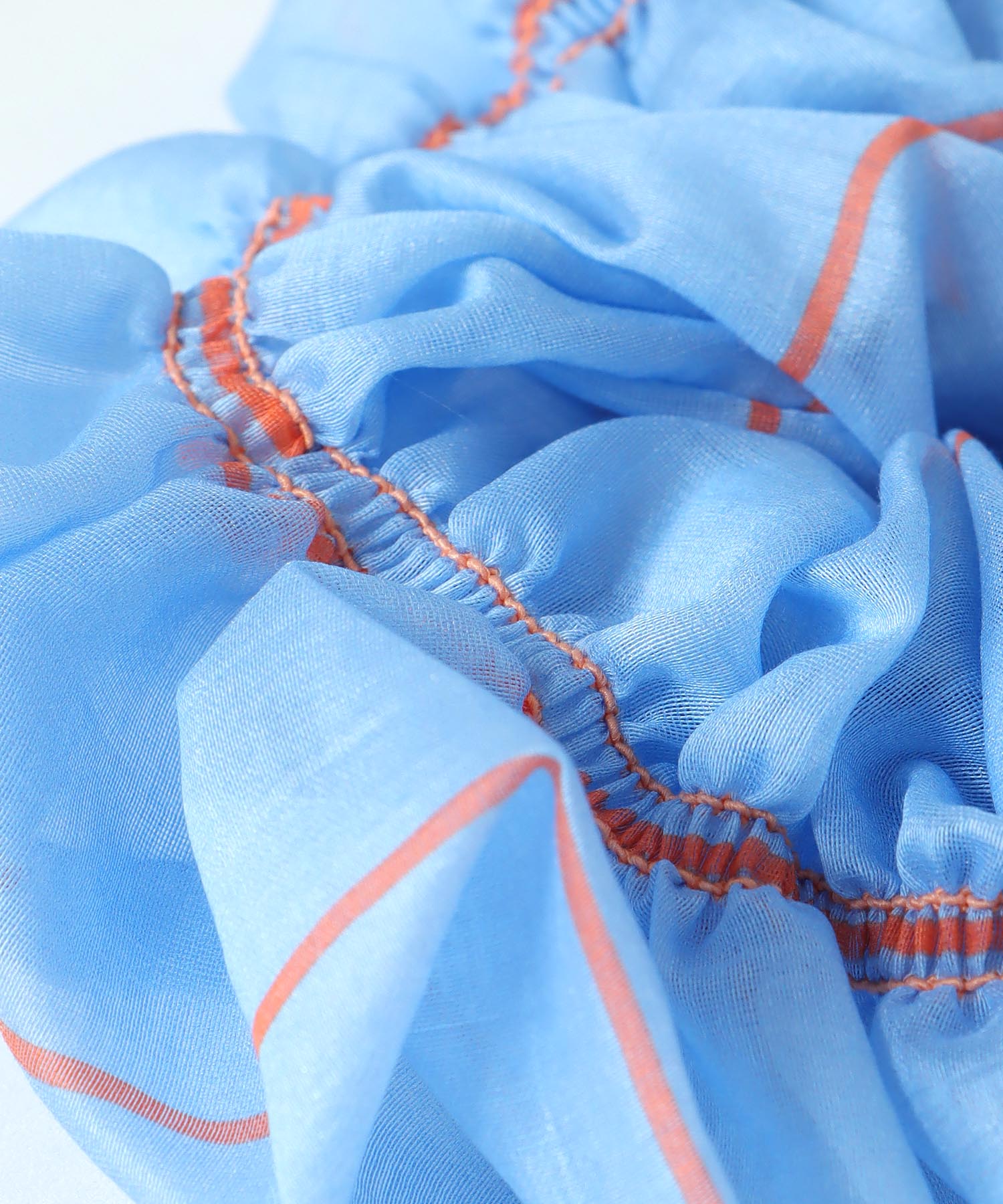 ボーダーステッチシュシュ