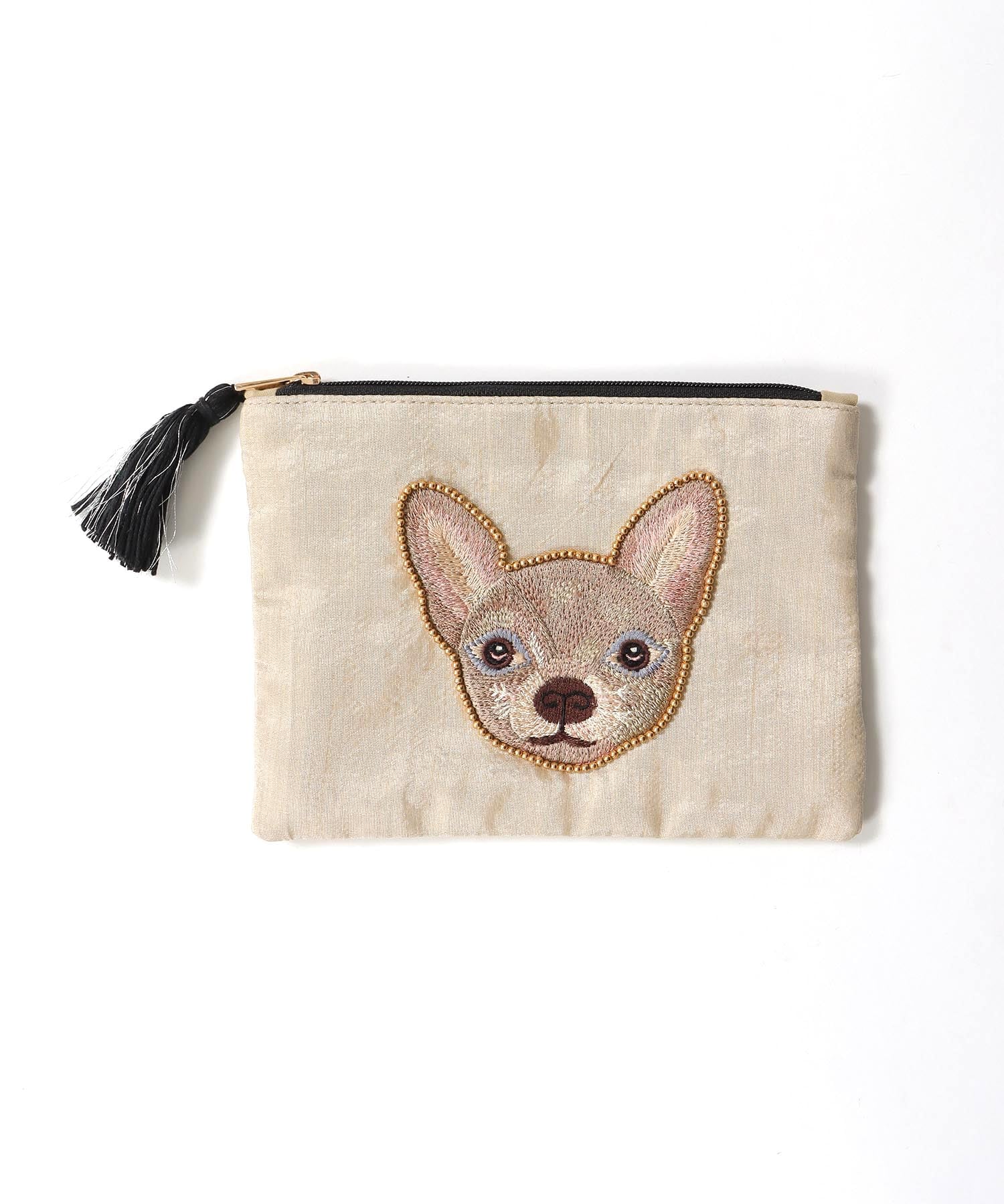 ドック刺繍ポーチⅡ