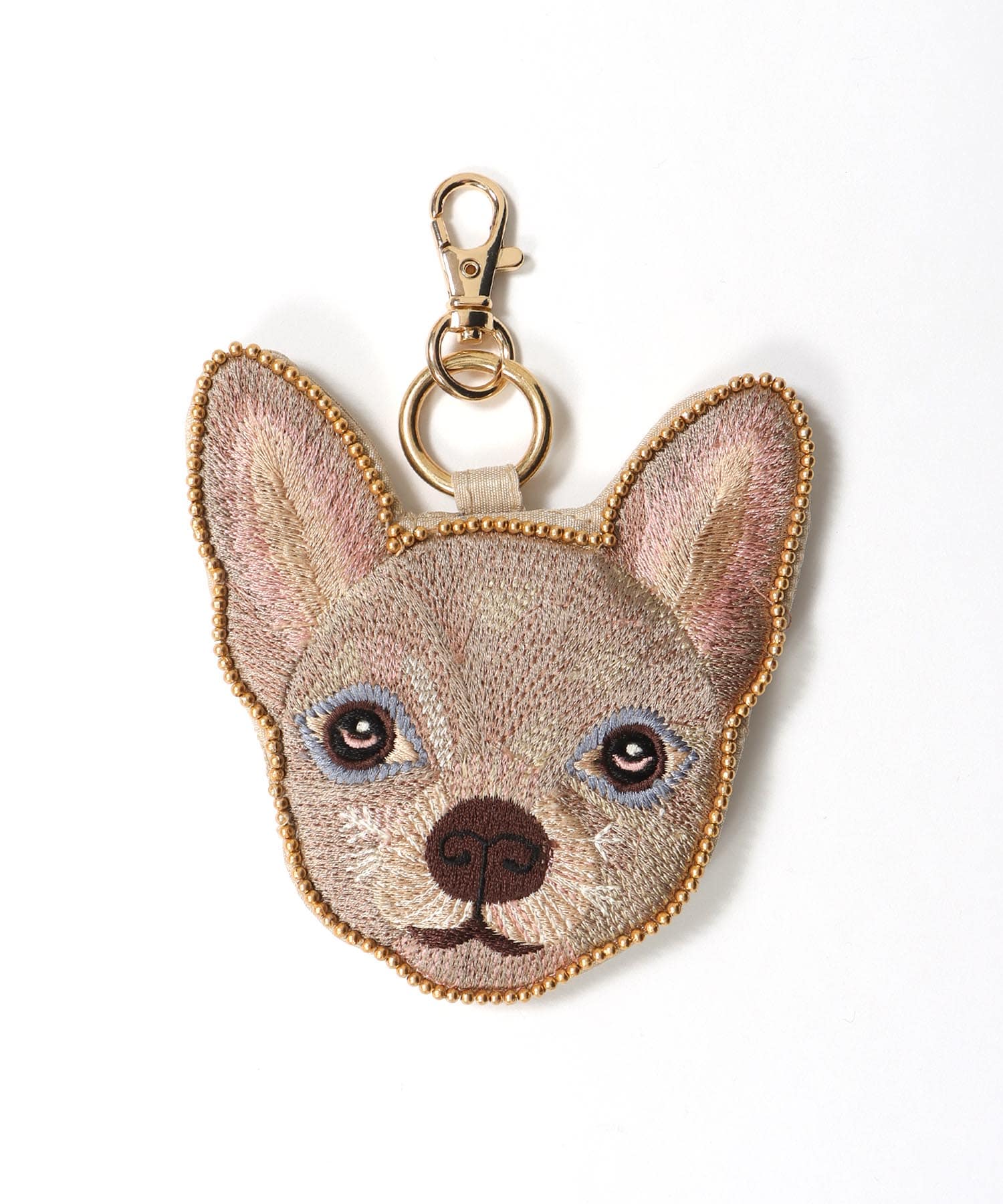 ドック刺繍キーポーチⅡ