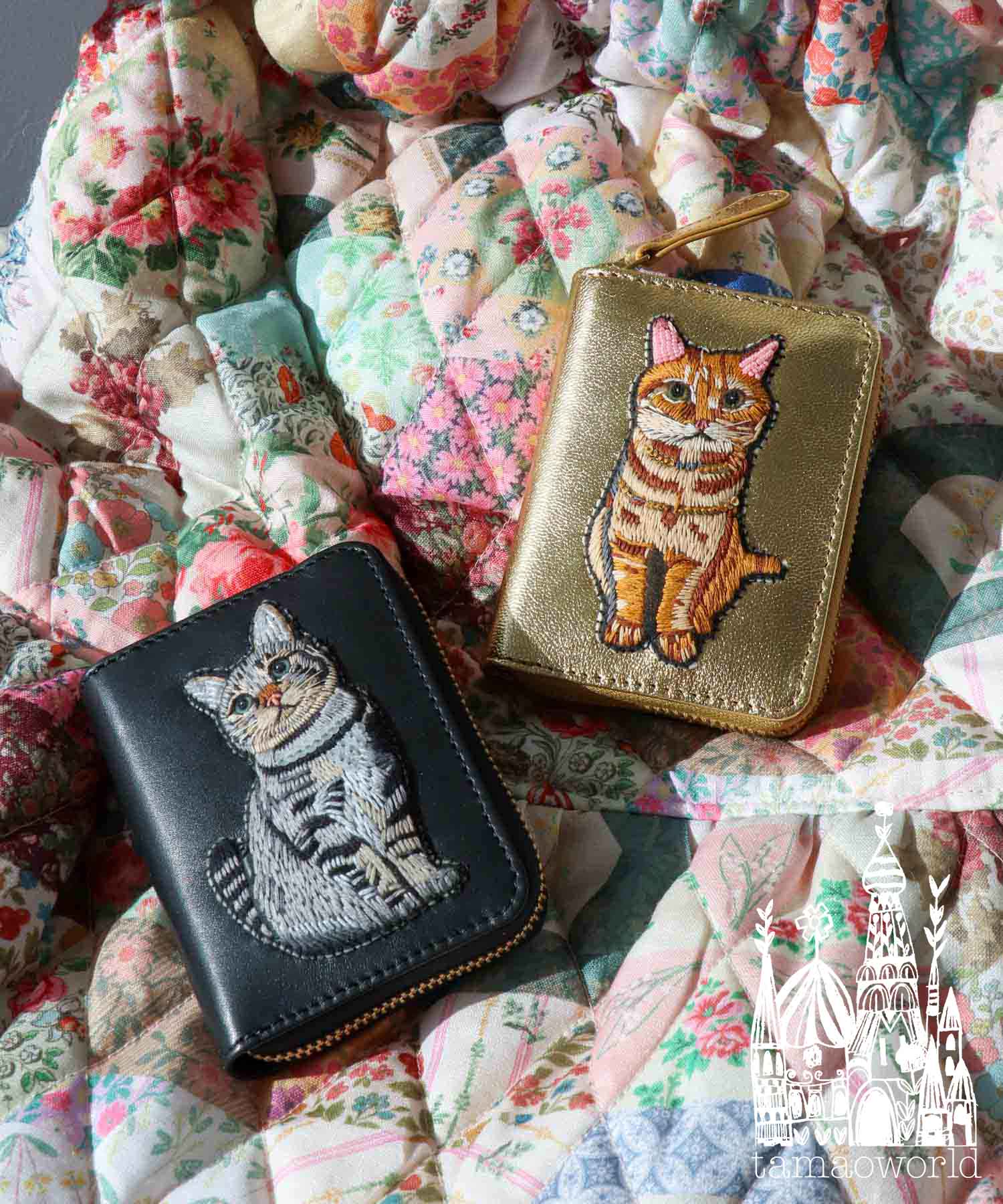 ＜WEB限定＞【tamaoworld】tamao Asccordion mini wallet