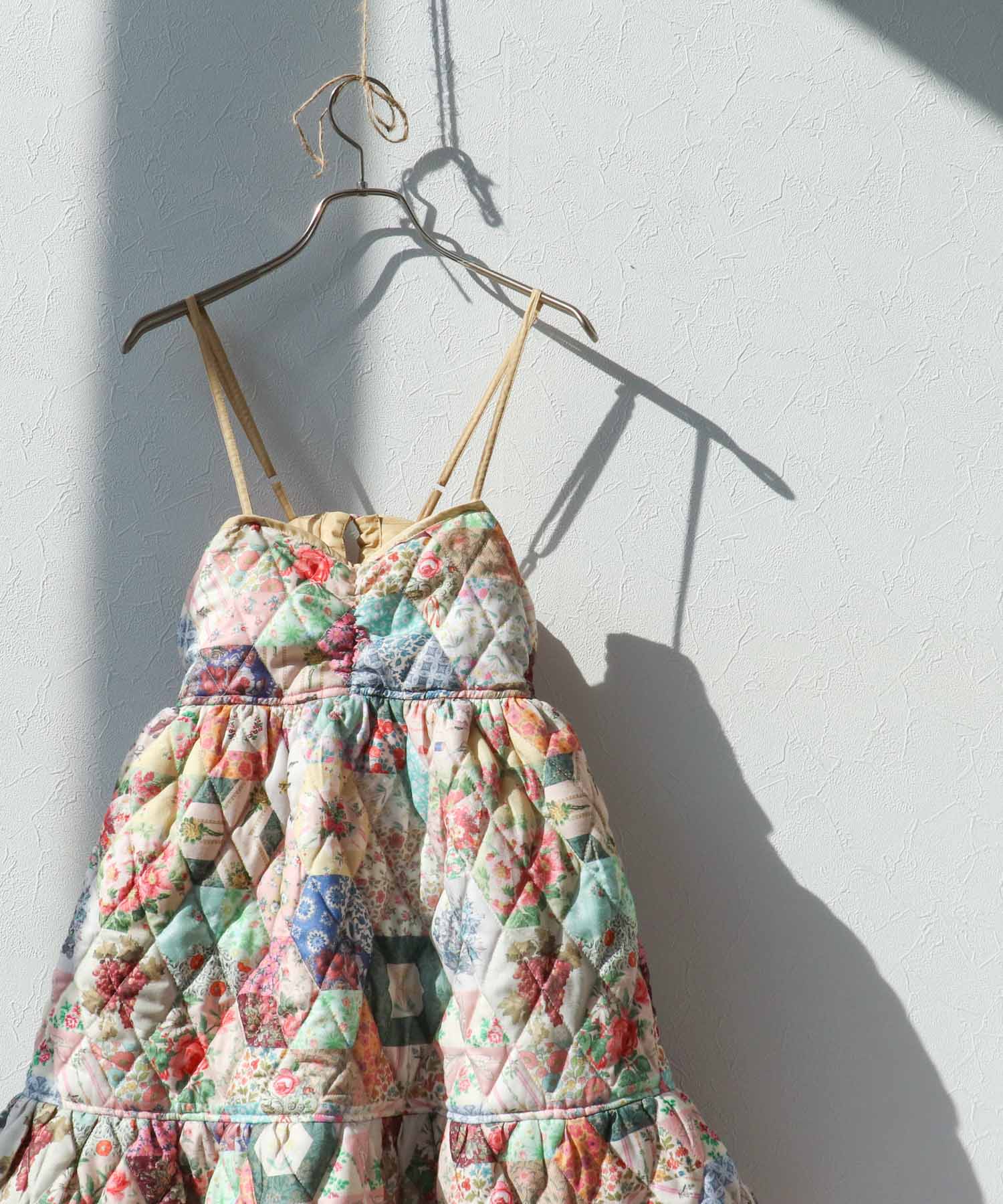 ＜WEB限定＞【tamaoworld】Patchwork Print One piece