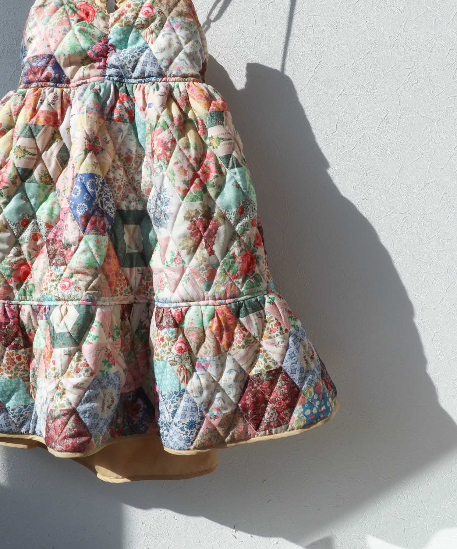 ＜WEB限定＞【tamaoworld】Patchwork Print One piece