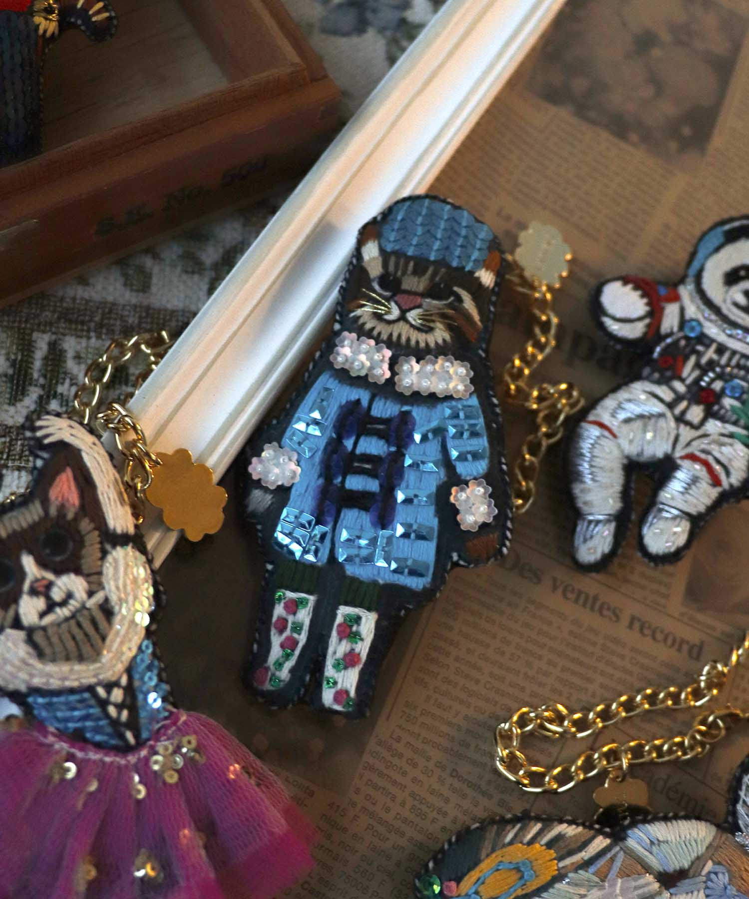 ＜一部店舗・WEB限定＞【tamaoworld】Charm Brooch