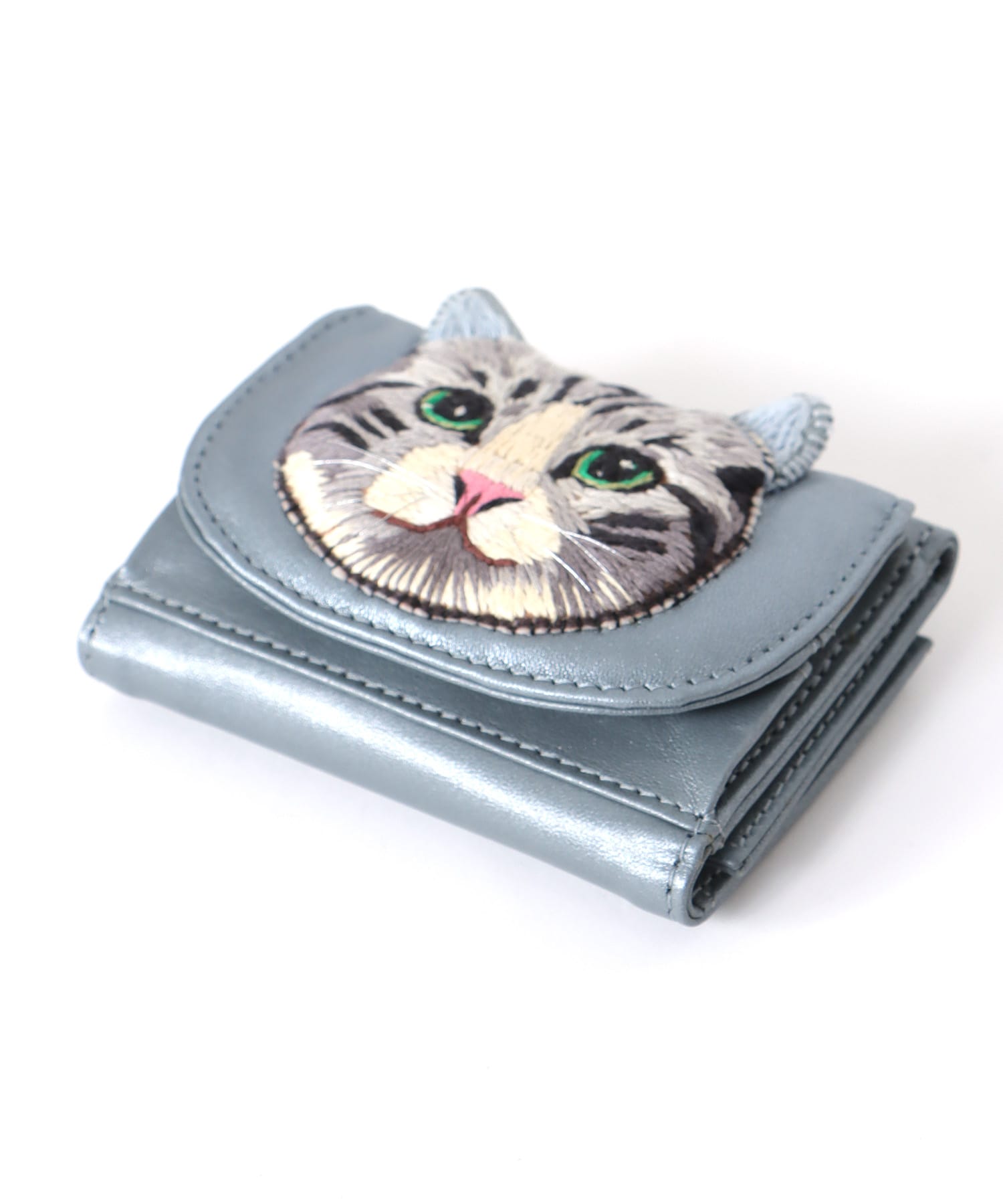 ＜一部店舗・WEB限定＞【tamaoworld】Leather mini catwallet