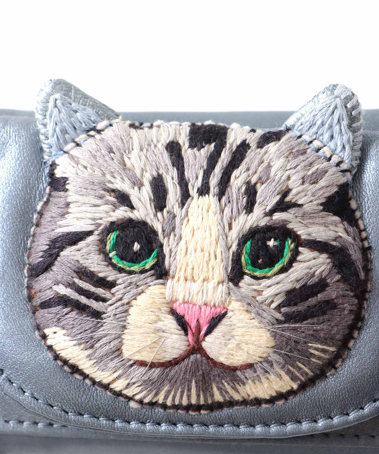 ＜一部店舗・WEB限定＞【tamaoworld】Leather mini catwallet