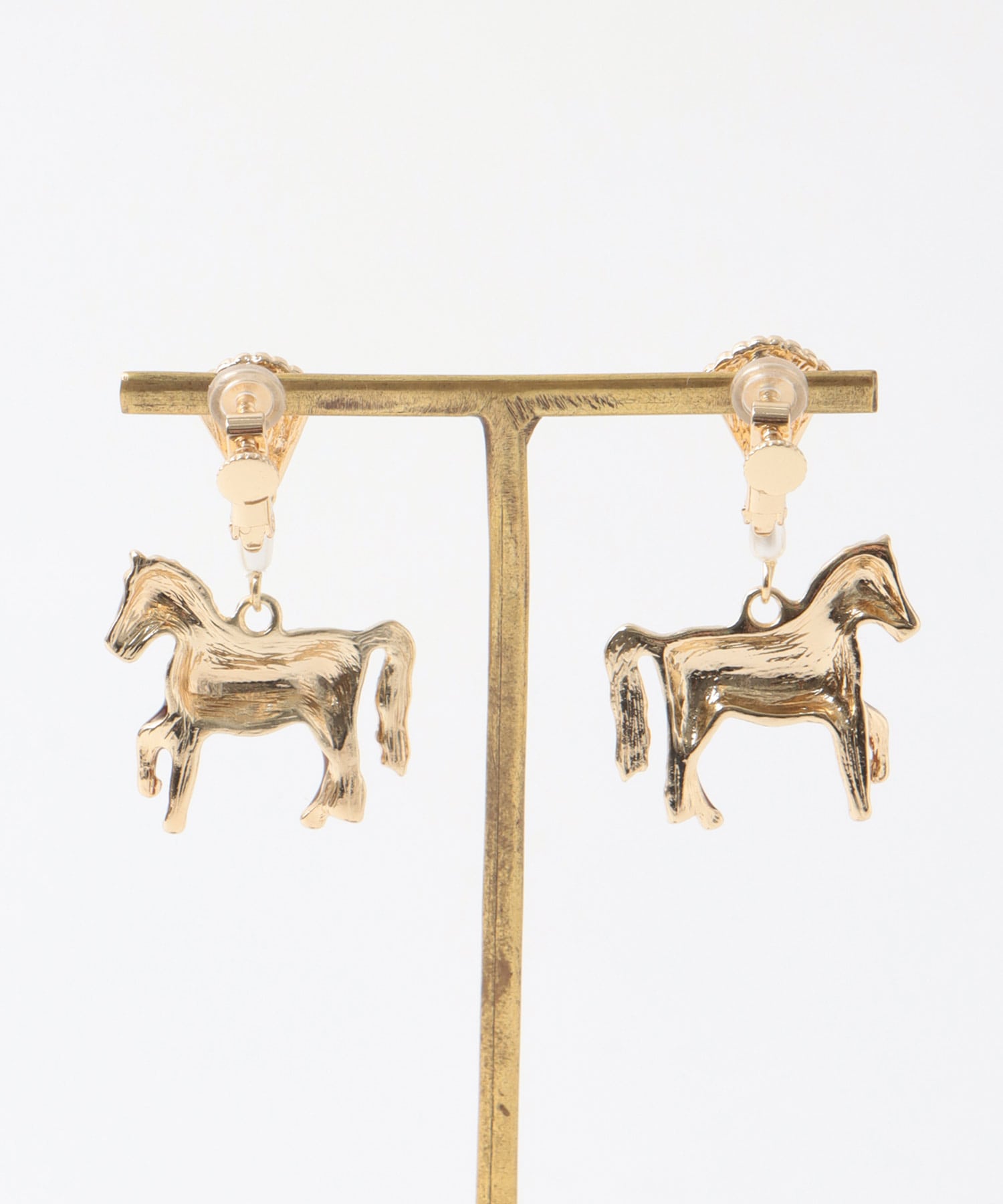 エポ馬イヤリング