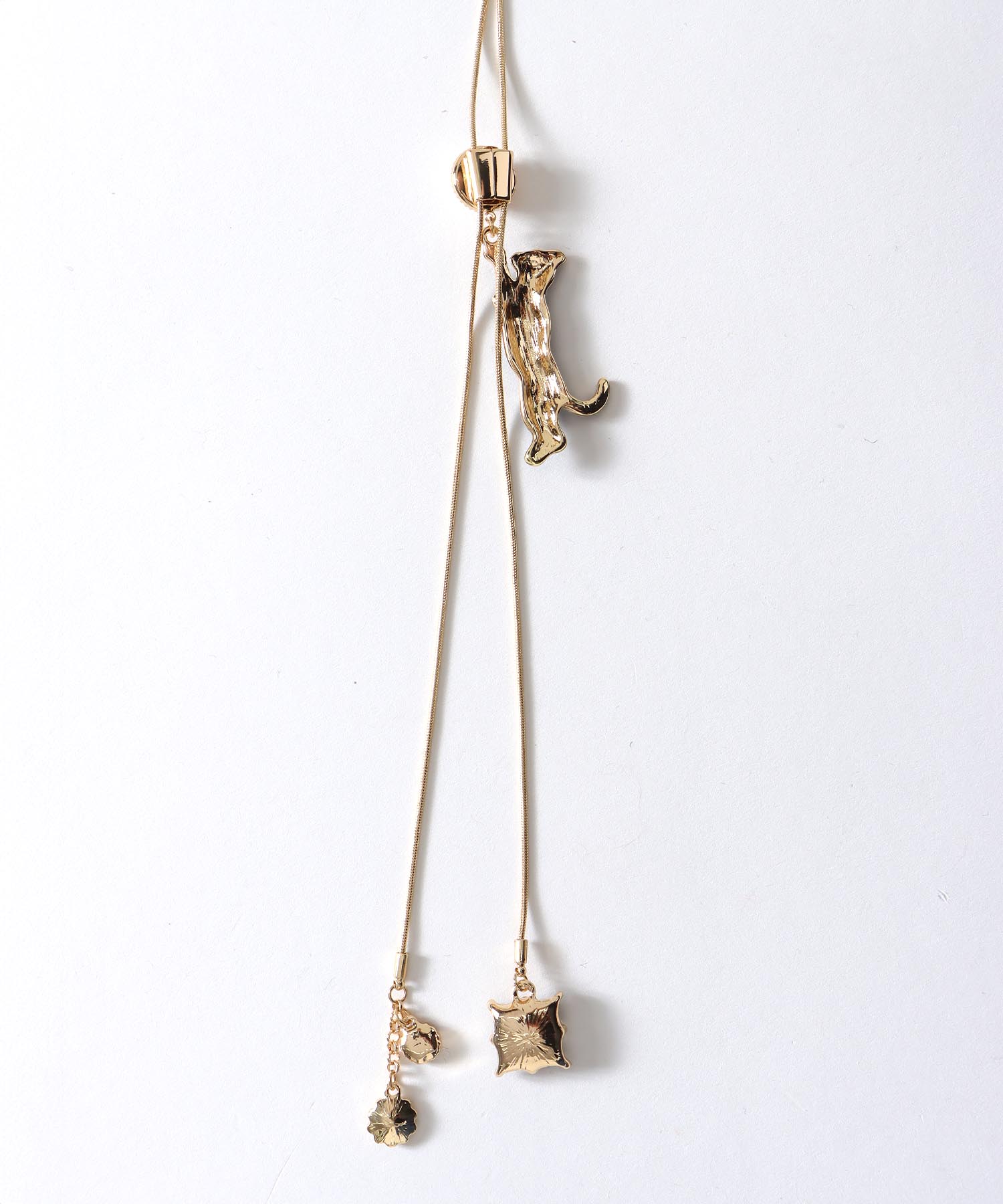 エポ猫スライドネックレス
