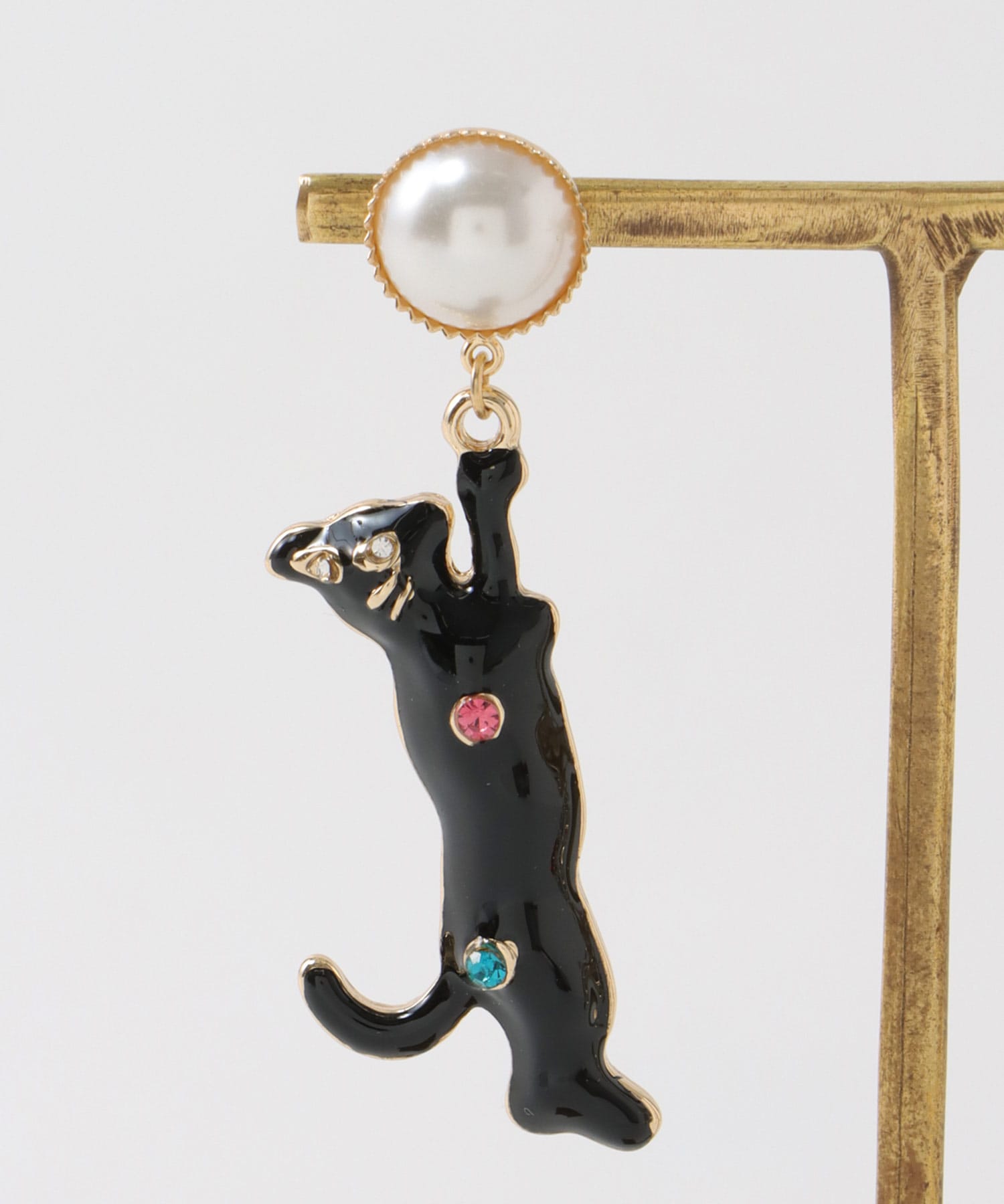 エポ猫アシメピアス