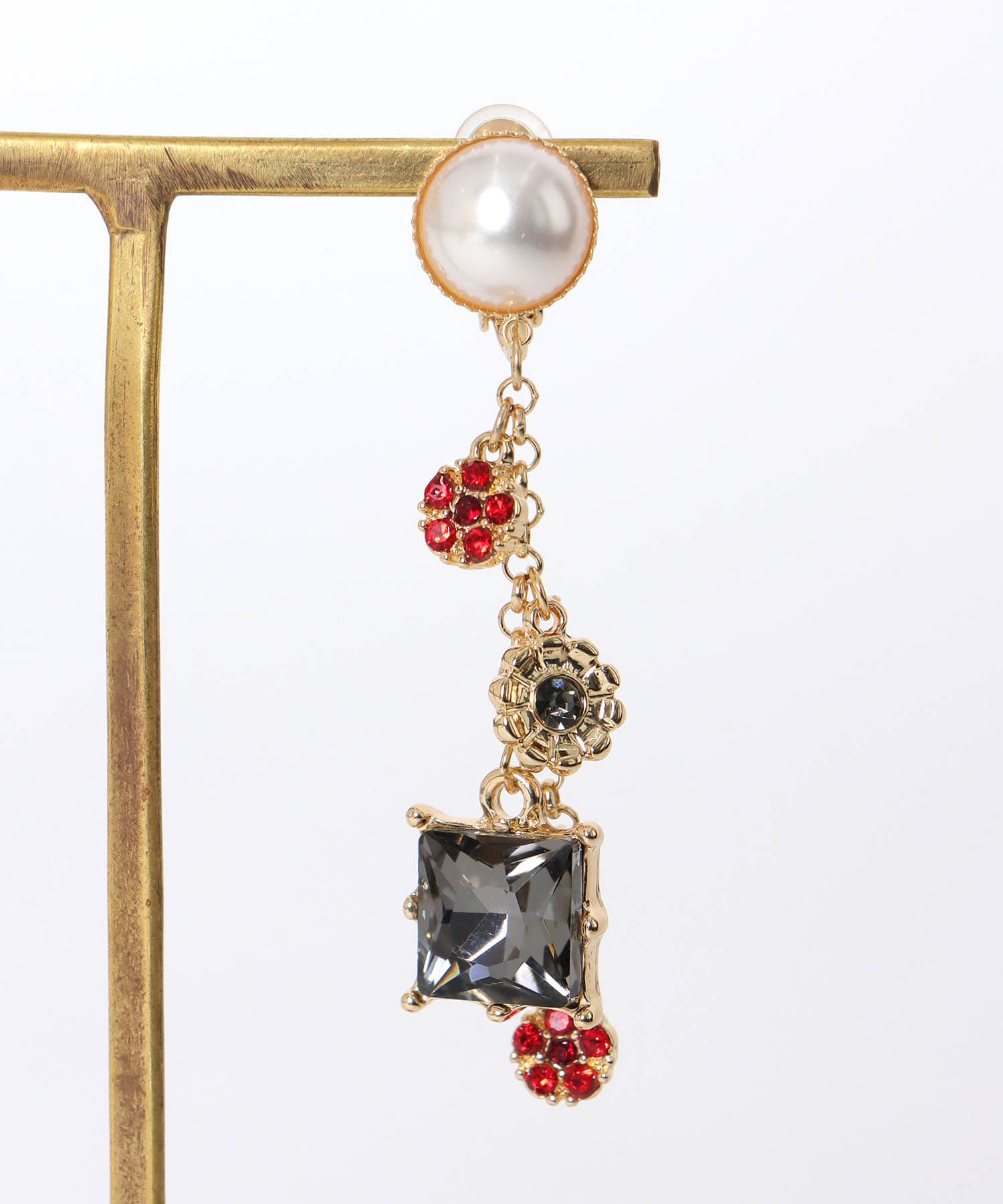 エポ猫アシメイヤリング