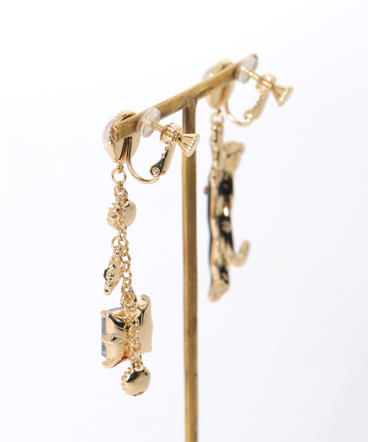 エポ猫アシメイヤリング