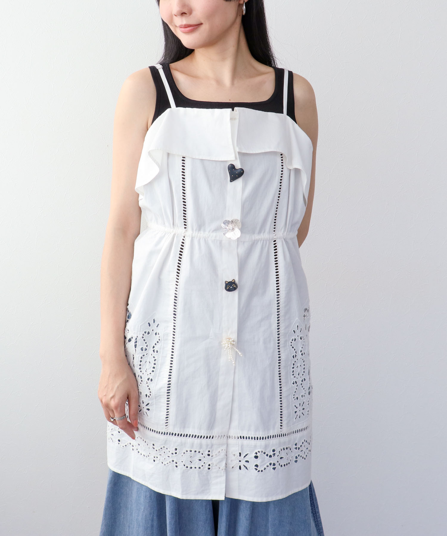 サガリパールボタンカバー