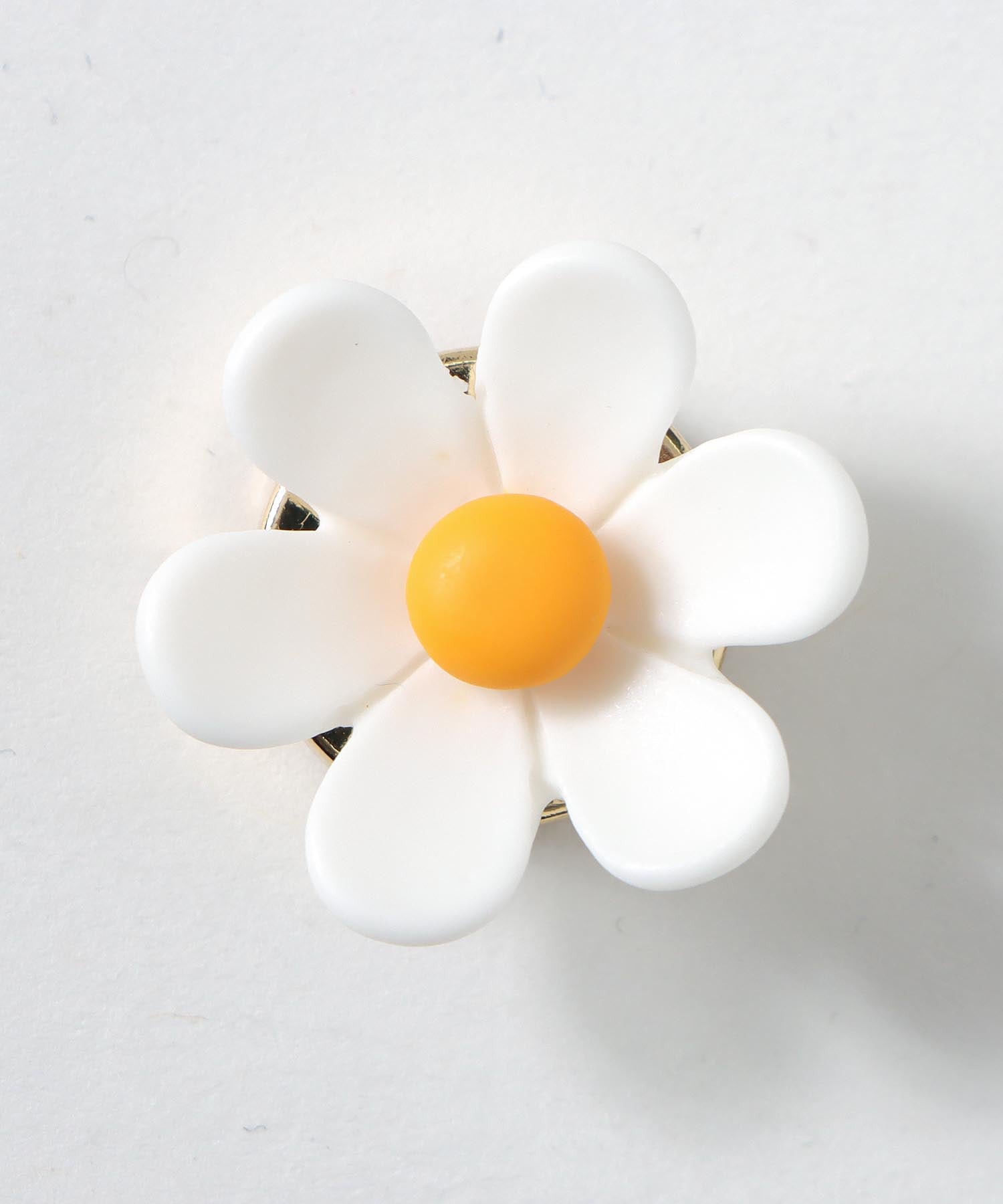 パステルフラワーボタンカバー