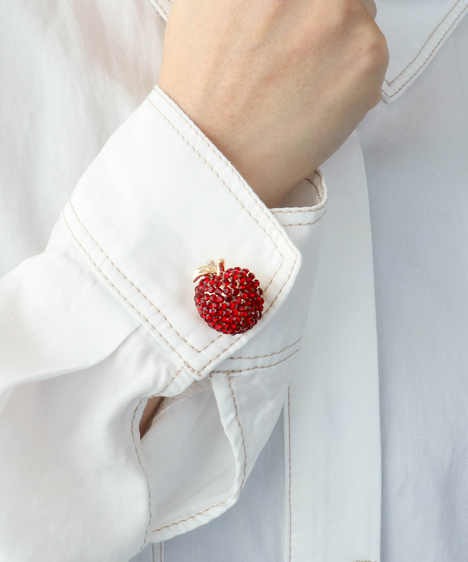 アップルボタンカバー