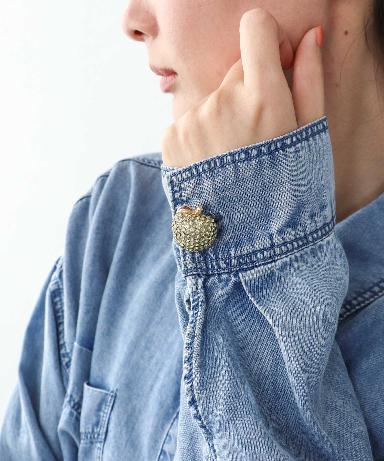 アップルボタンカバー