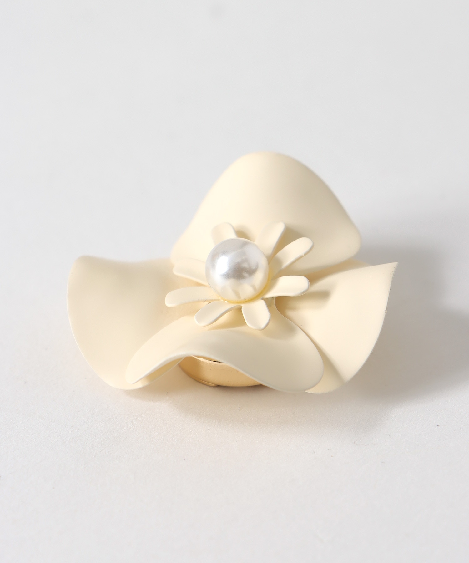 マットフラワーボタンカバー