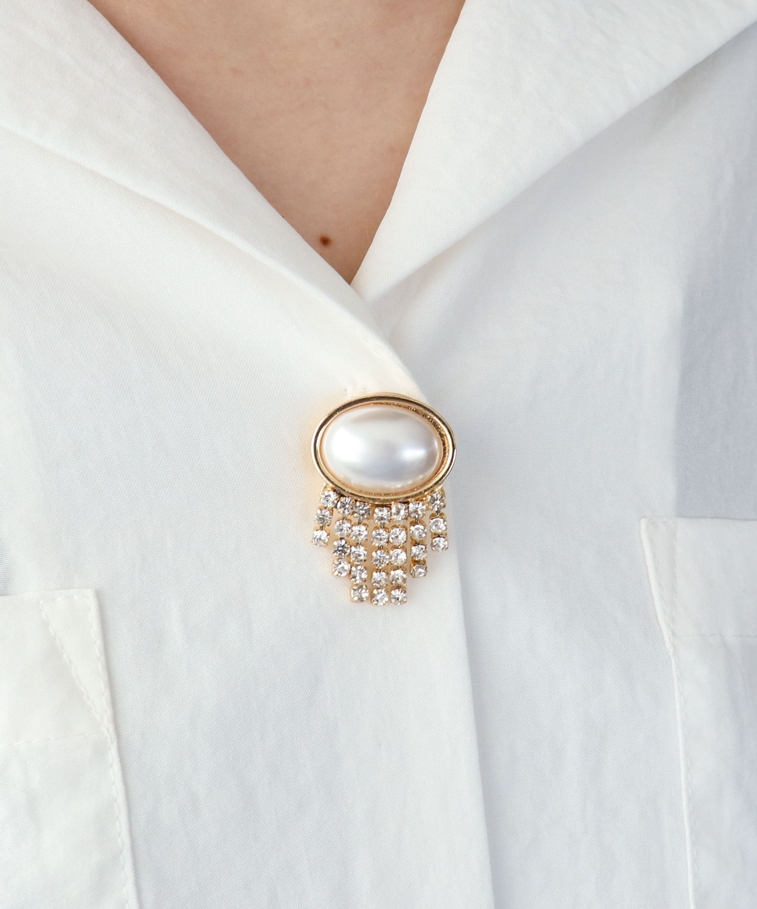 オーバルパールボタンカバー