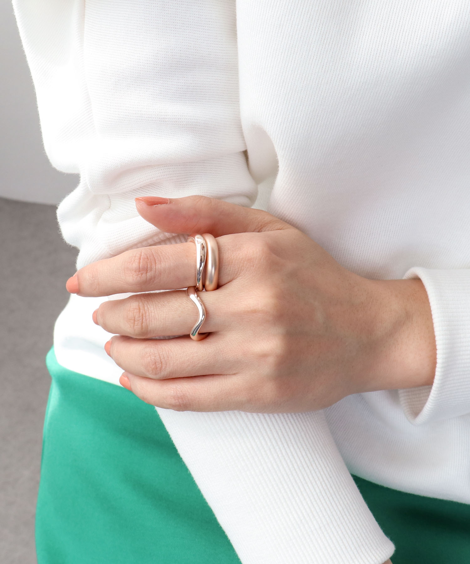 コンビメタルセットリング #13