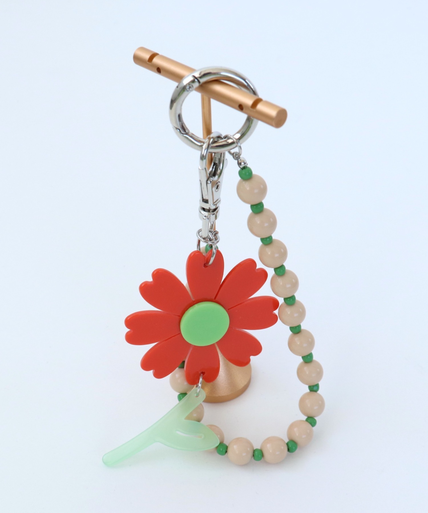 アクリルフラワーBAGチャーム