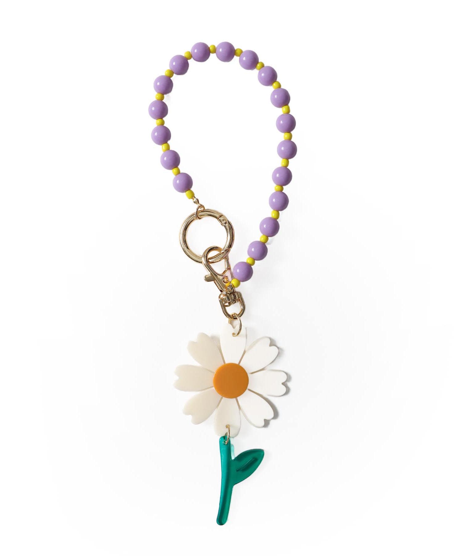 アクリルフラワーBAGチャーム