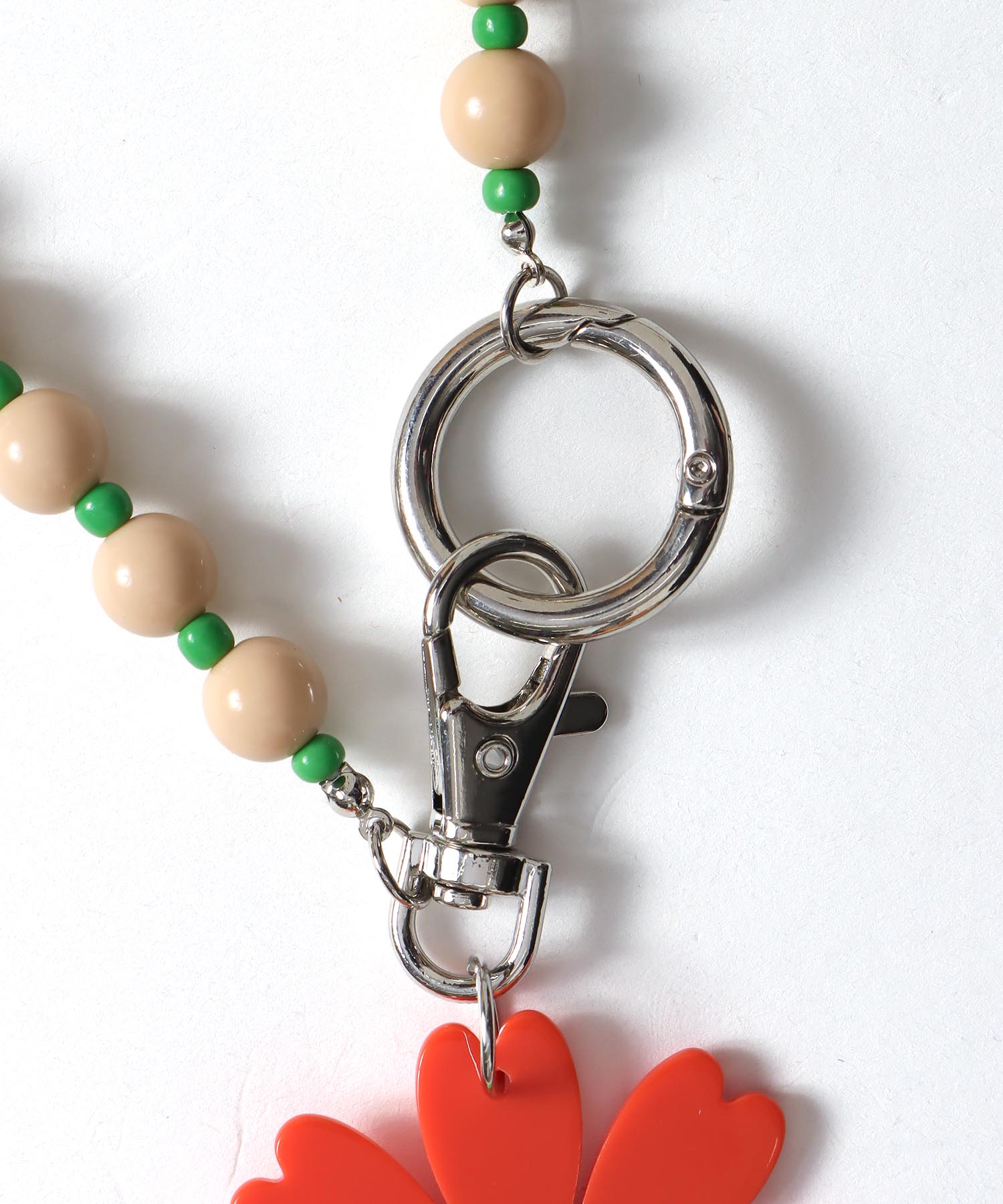 アクリルフラワーBAGチャーム