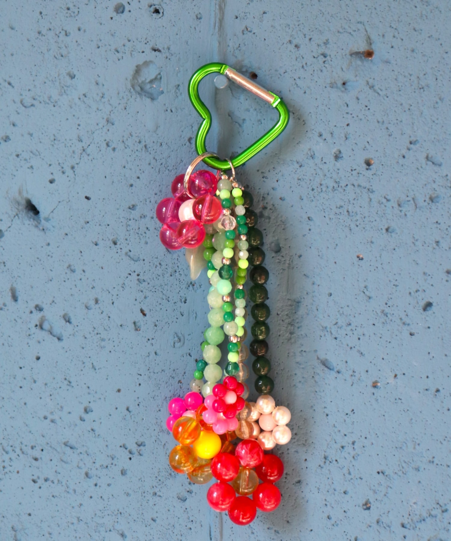 フラワービーズチャーム