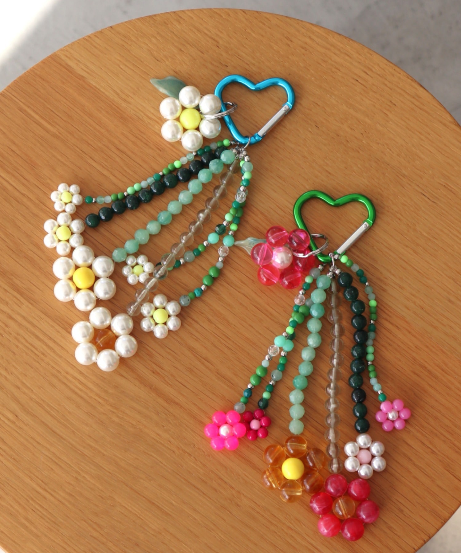 フラワービーズチャーム