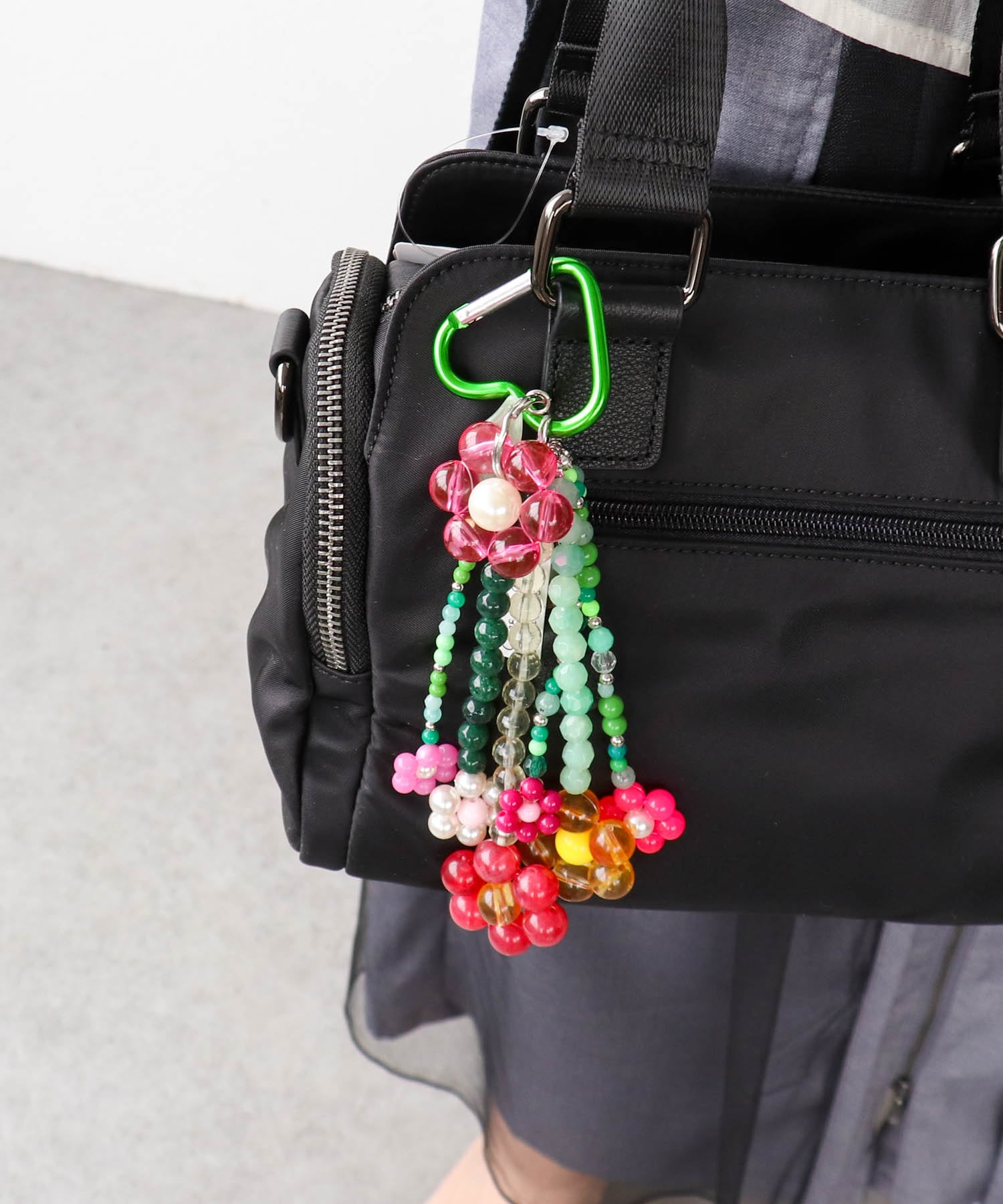 フラワービーズチャーム