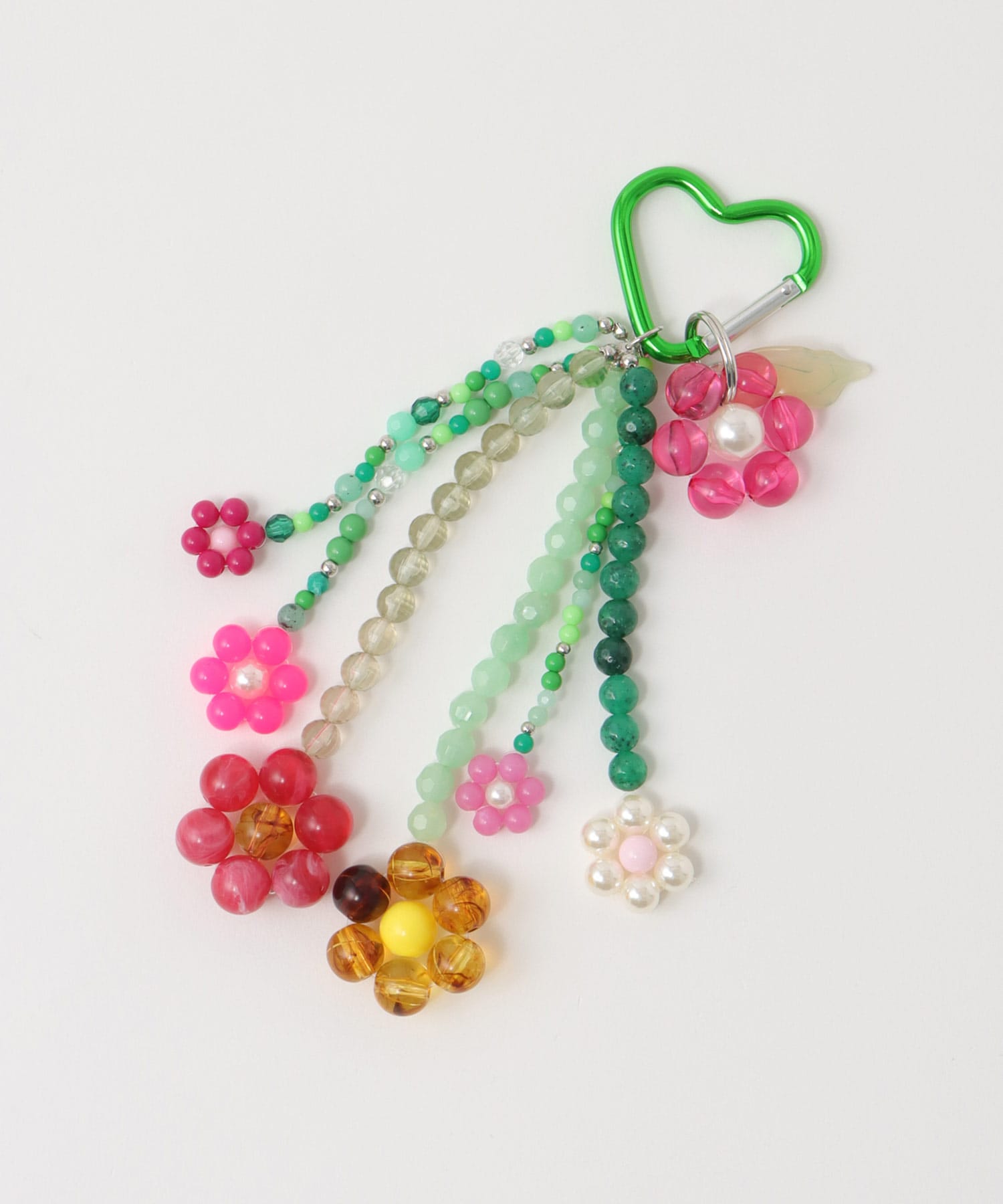 フラワービーズチャーム