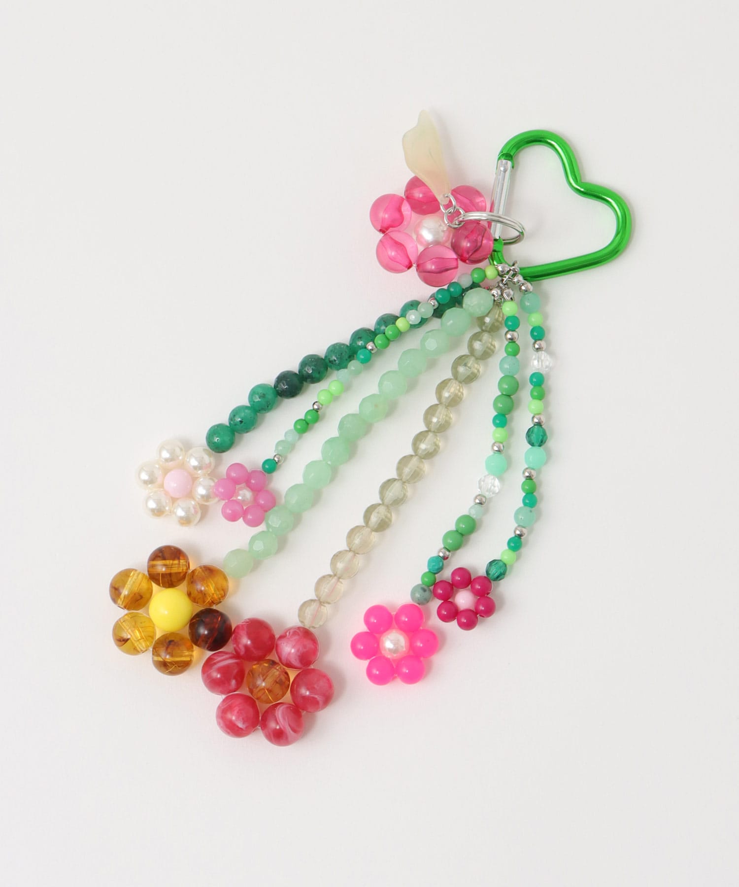 フラワービーズチャーム