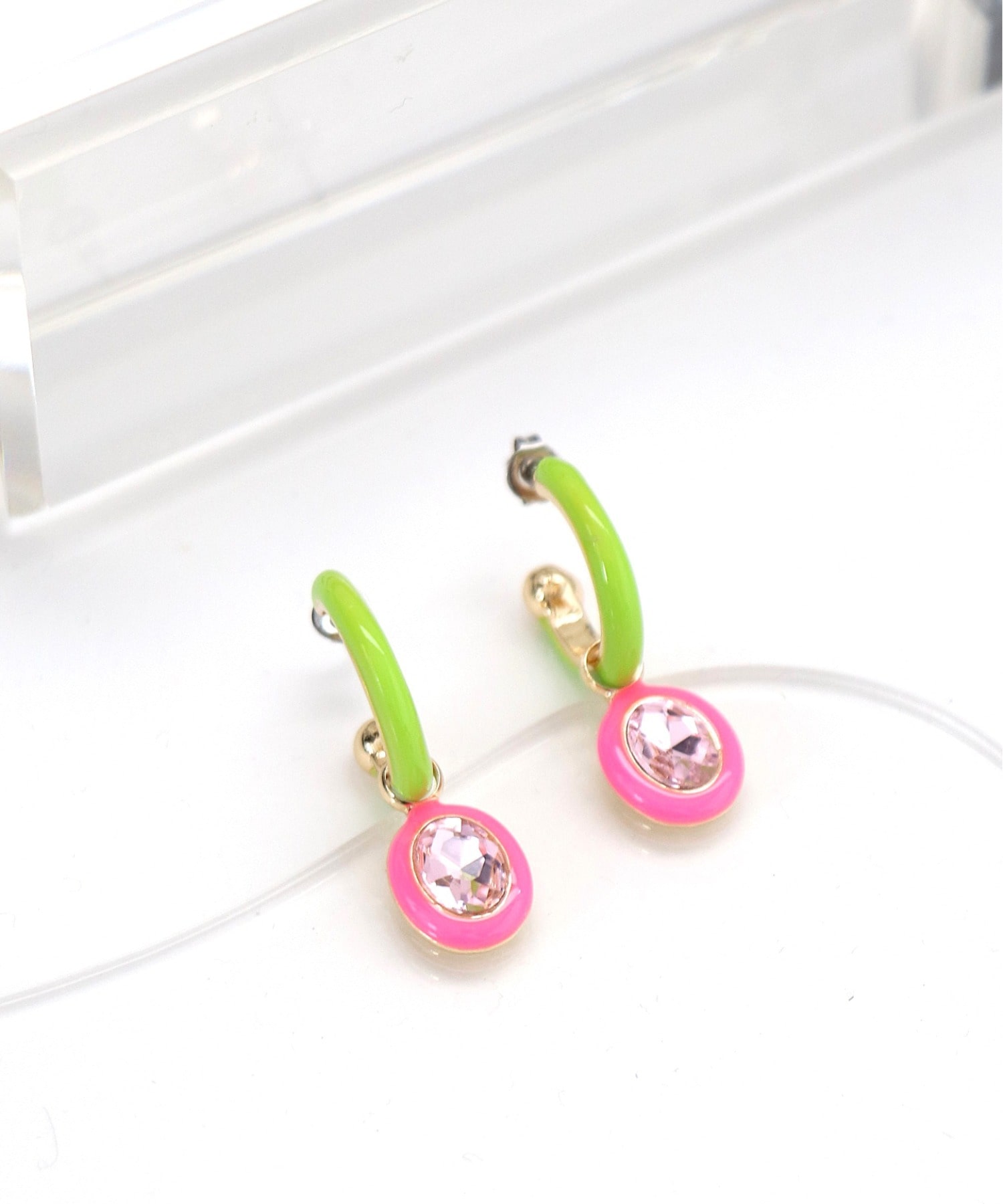 バイカラービジュピアス