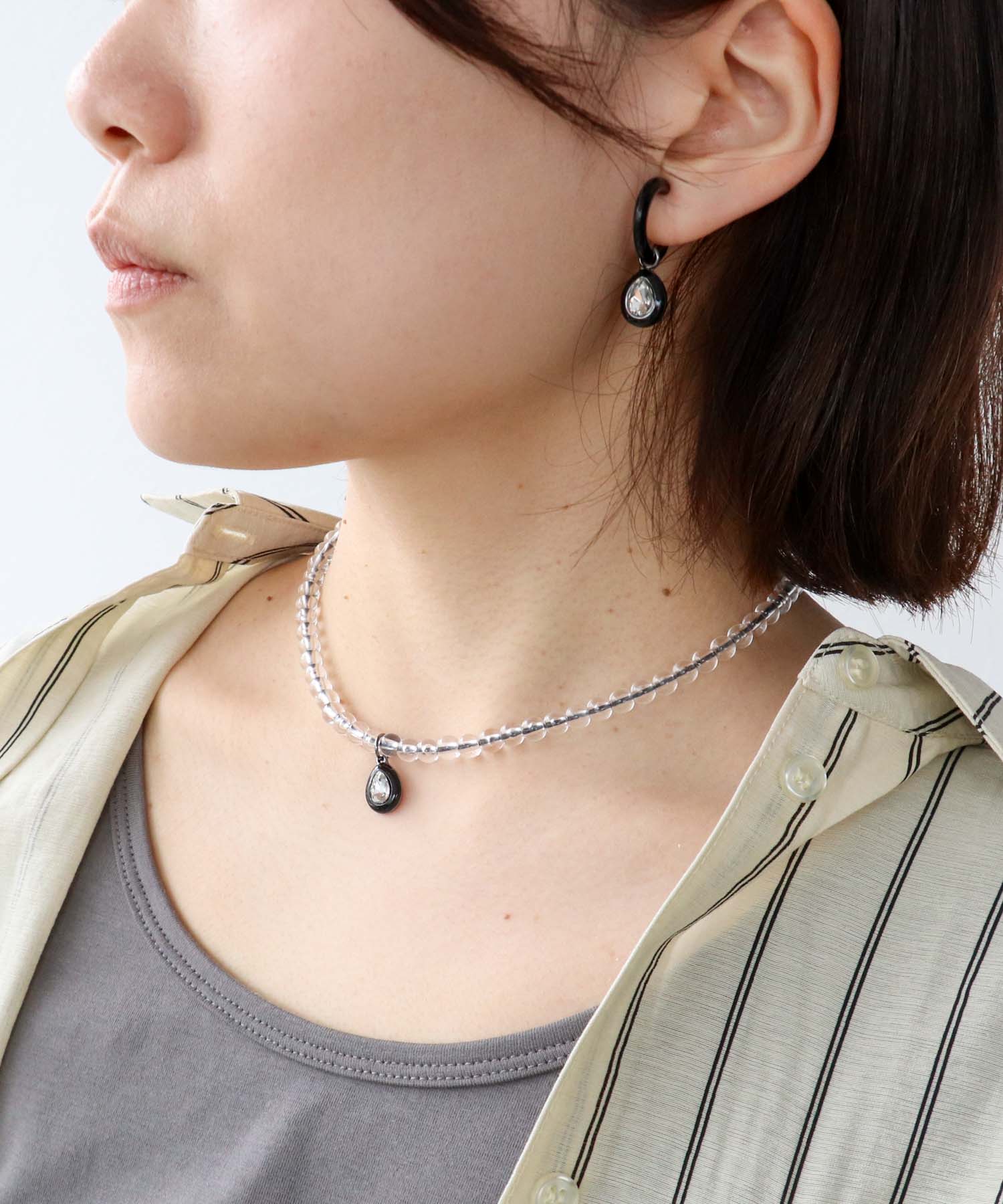 バイカラービジュピアス