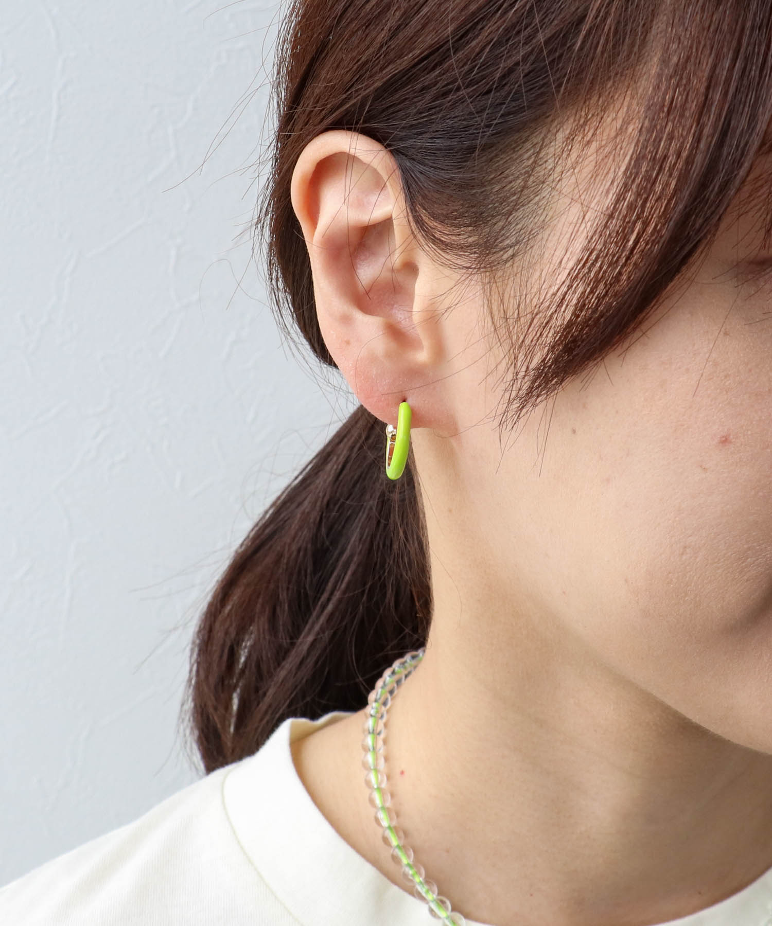 バイカラービジュピアス