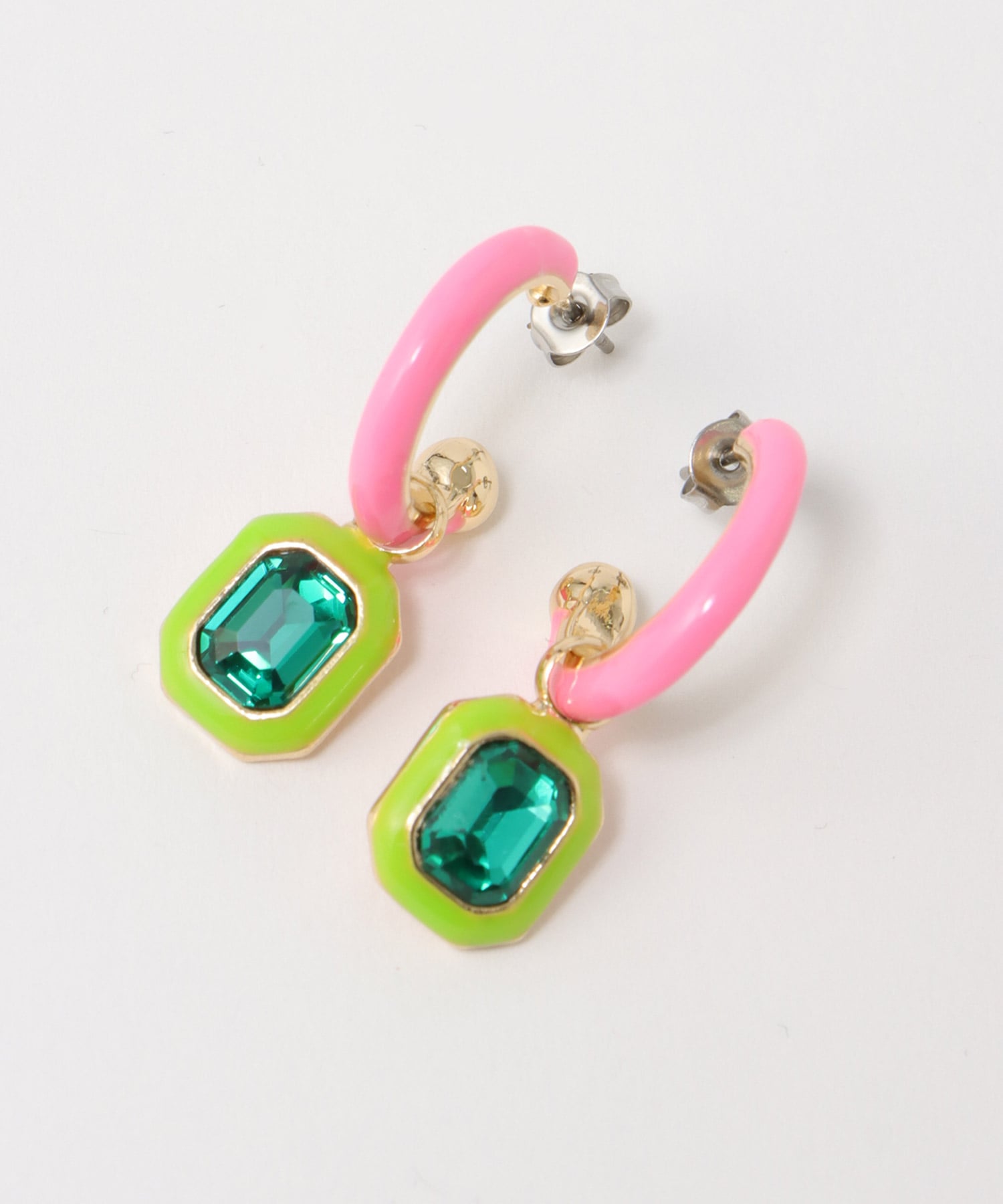 バイカラービジュピアス