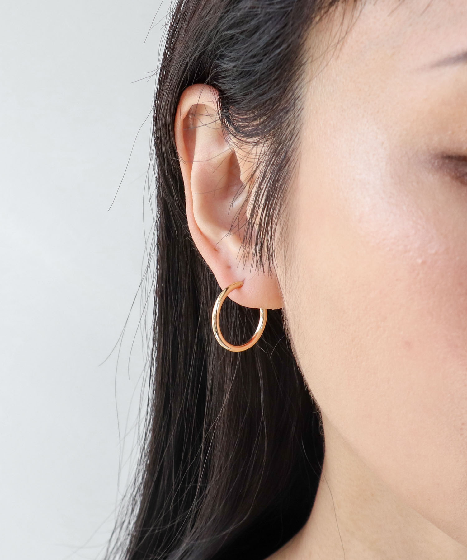 マルチビジュアクリルフラワーピアス