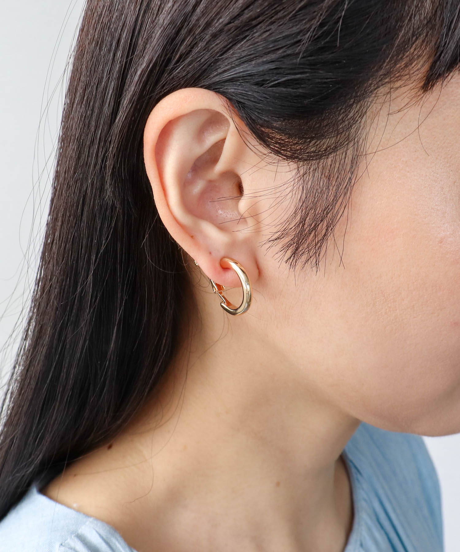 マルチビジュアクリルフラワーイヤリング