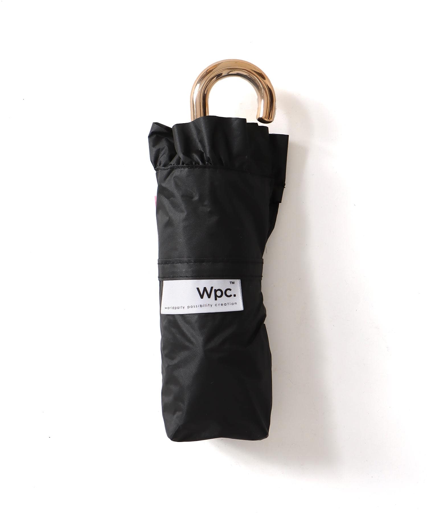 【Wpc.】≪晴雨兼用/遮光≫COMPACT FRILL 4段折傘