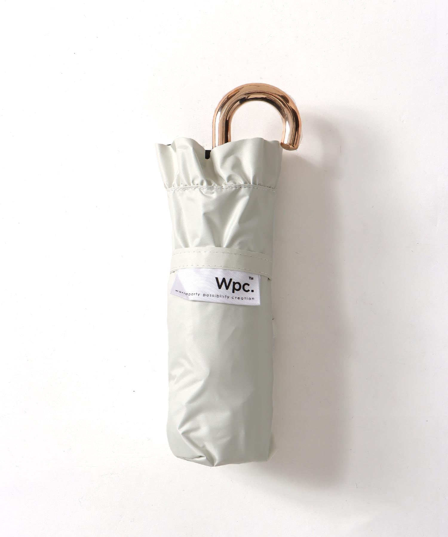 【Wpc.】≪晴雨兼用/遮光≫COMPACT FRILL 4段折傘