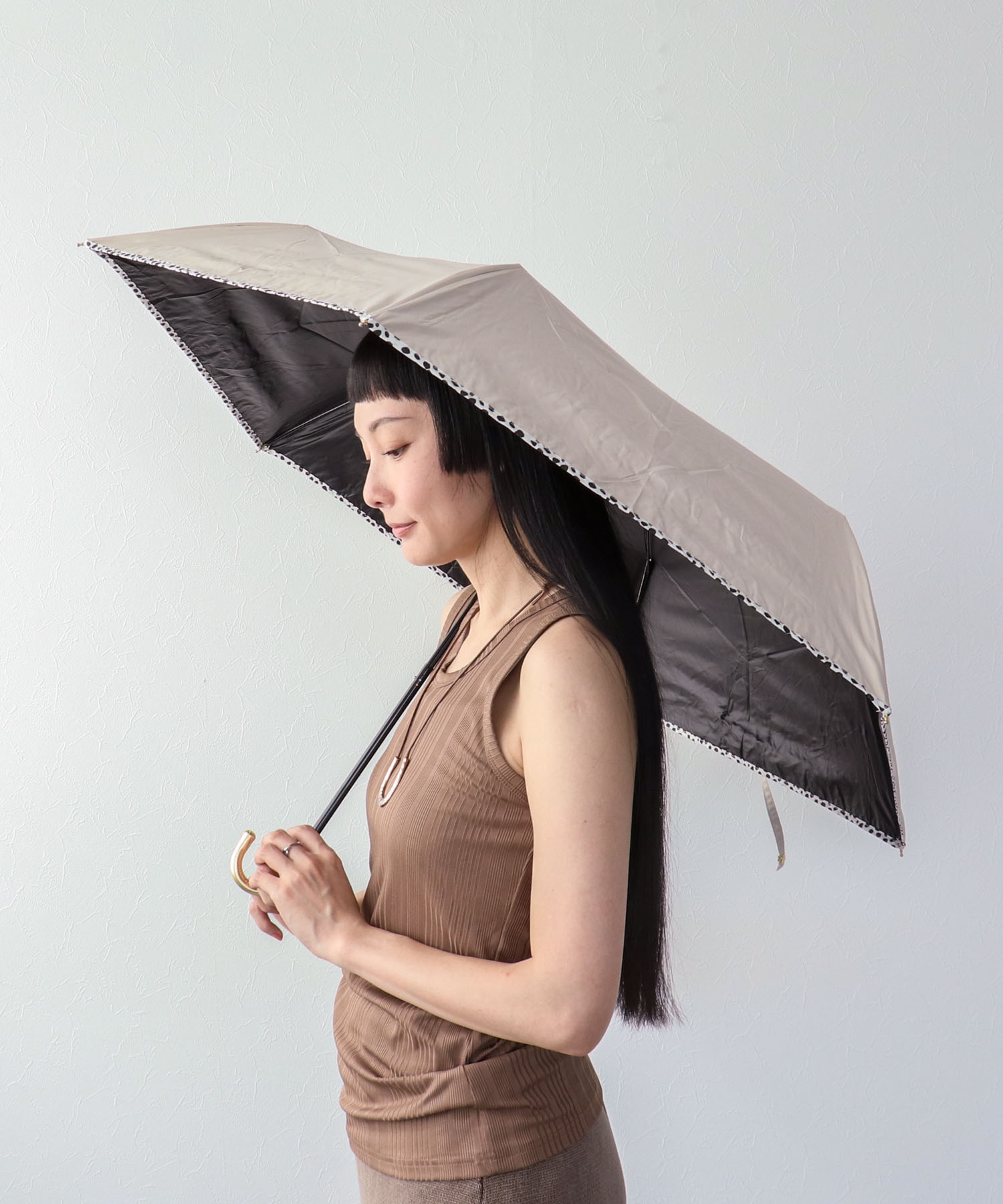 【Wpc.】≪晴雨兼用/遮光≫ANIMAL PIPING mini