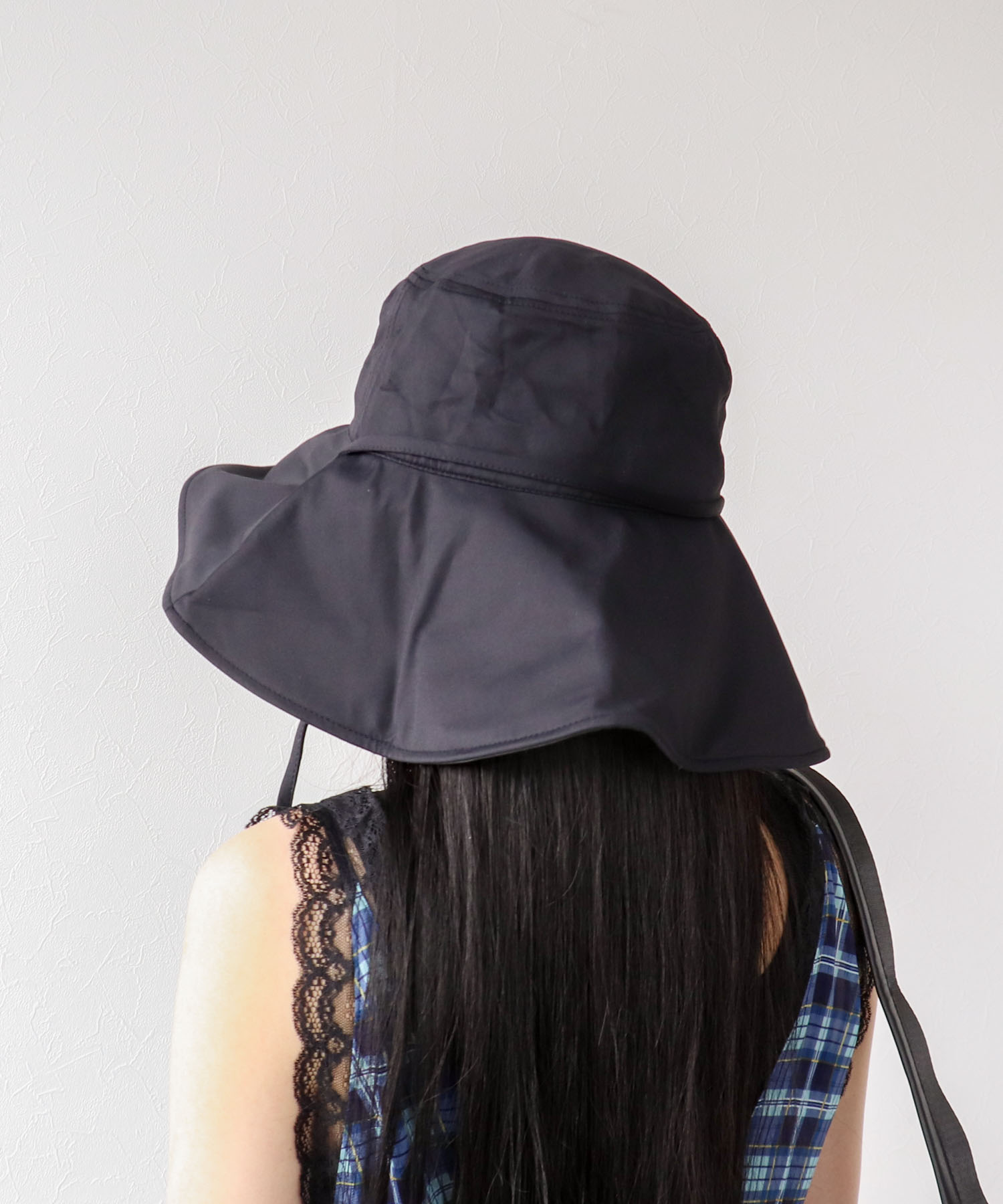 【Wpc.】UVカット接触冷感つば広HAT